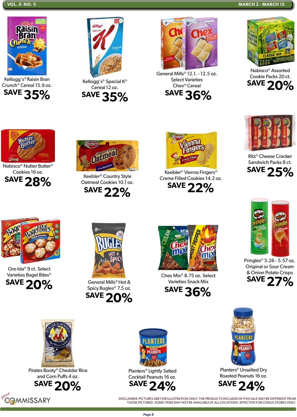 Catalogue Commissary from 03/02/2020