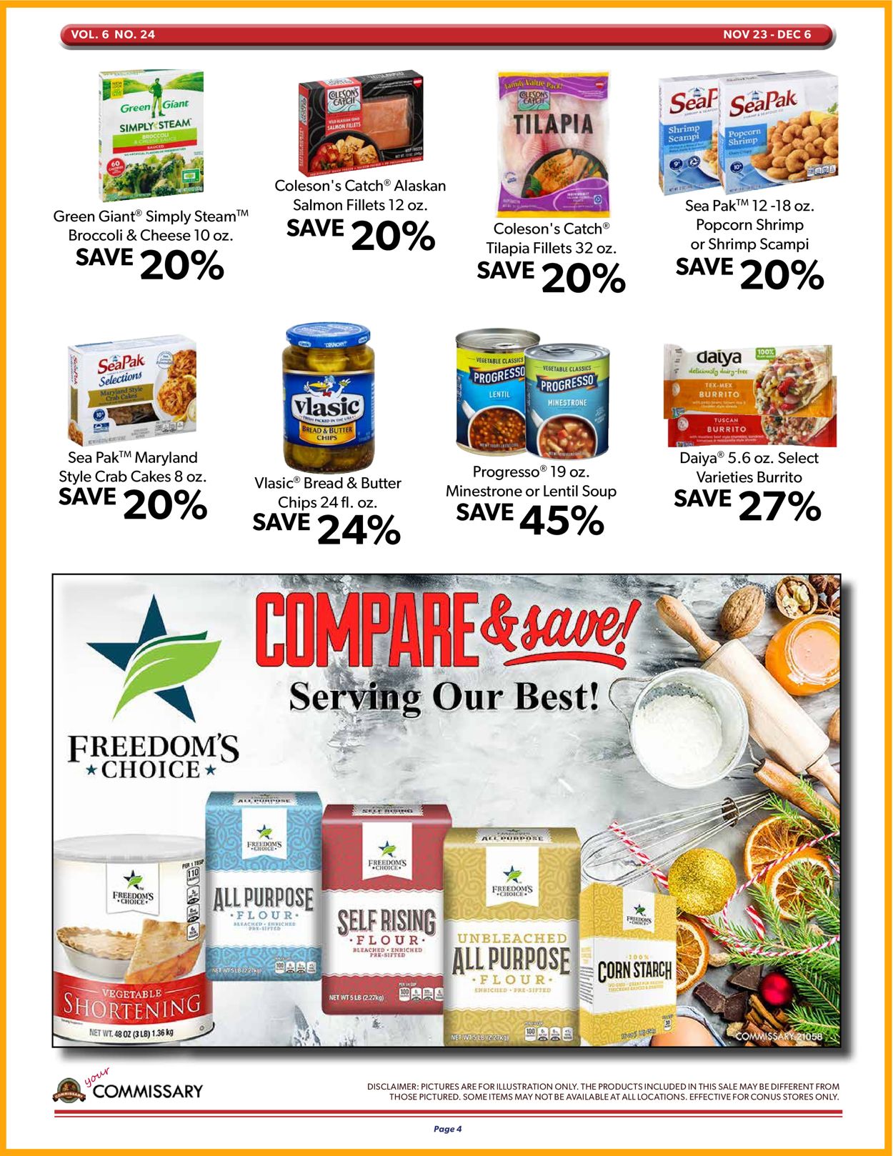 Catalogue Commissary Thanksgiving 2020 from 11/23/2020