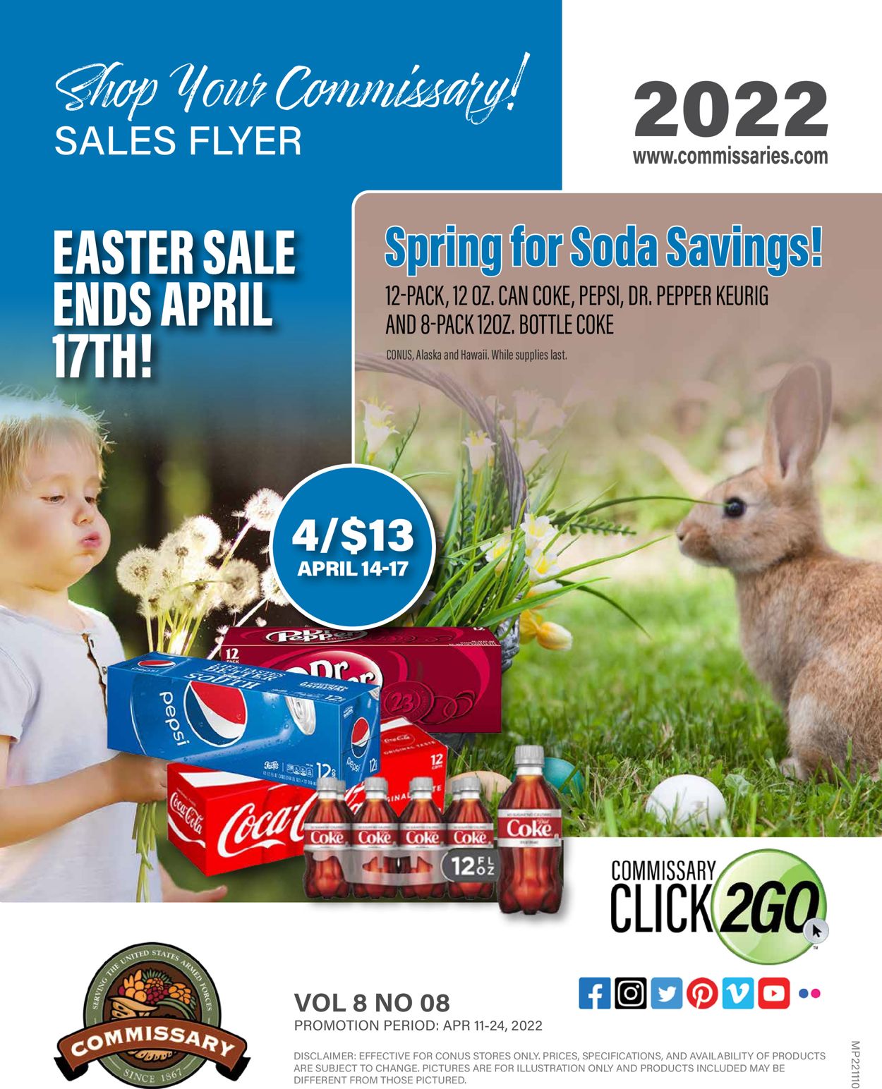 Catalogue Commissary EASTER 2022 from 04/11/2022