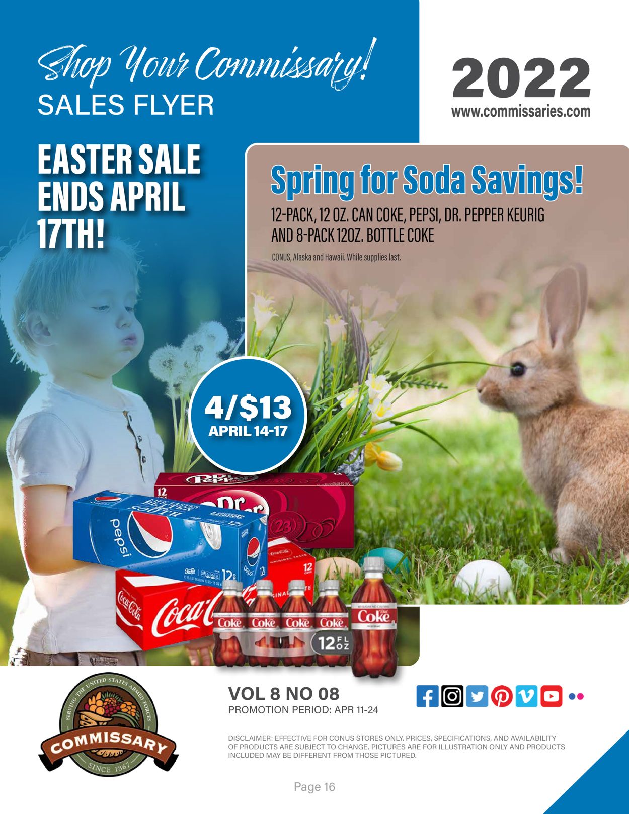 Catalogue Commissary EASTER 2022 from 04/11/2022