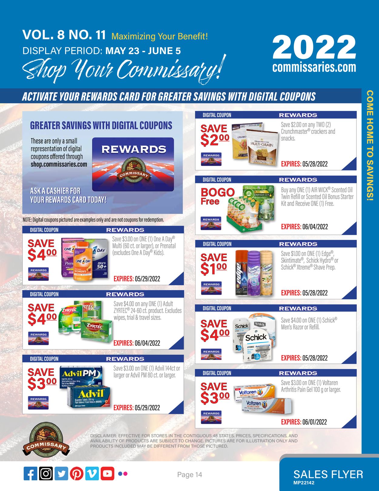 Catalogue Commissary from 05/23/2022