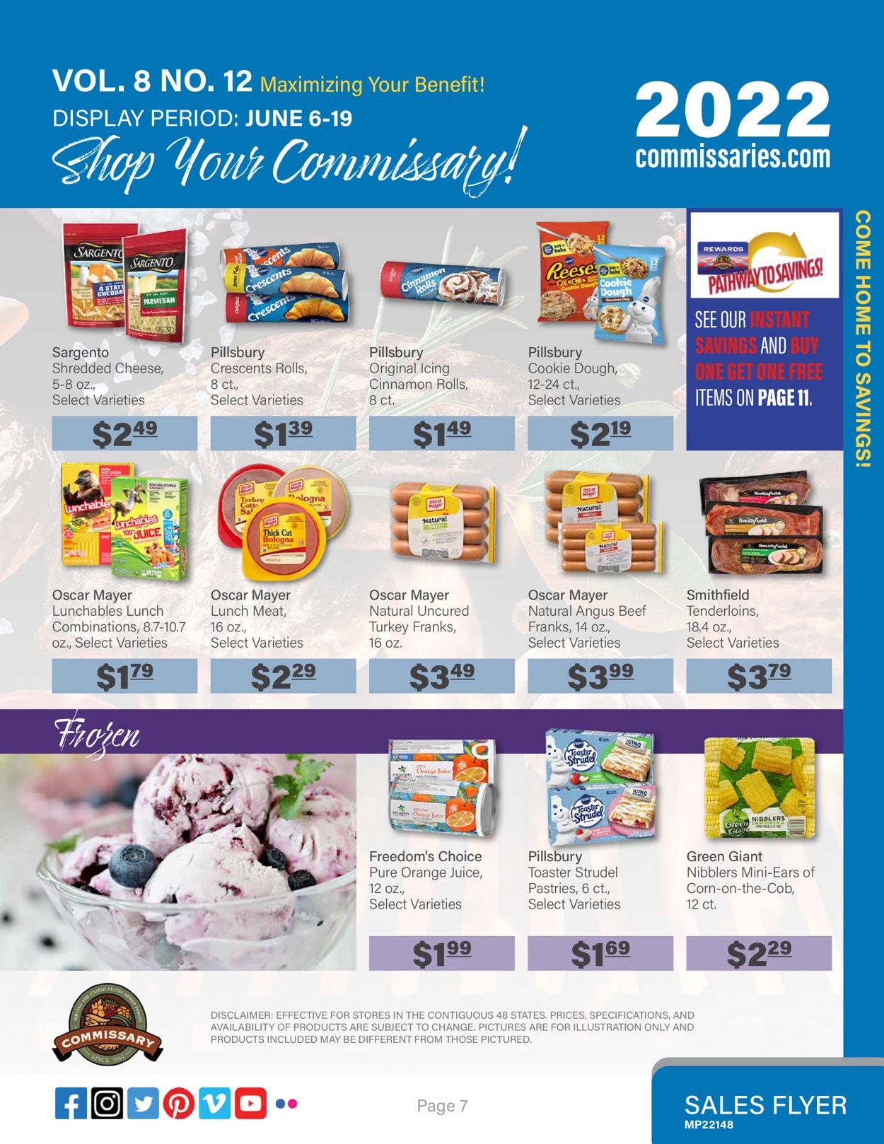 Catalogue Commissary from 06/06/2022