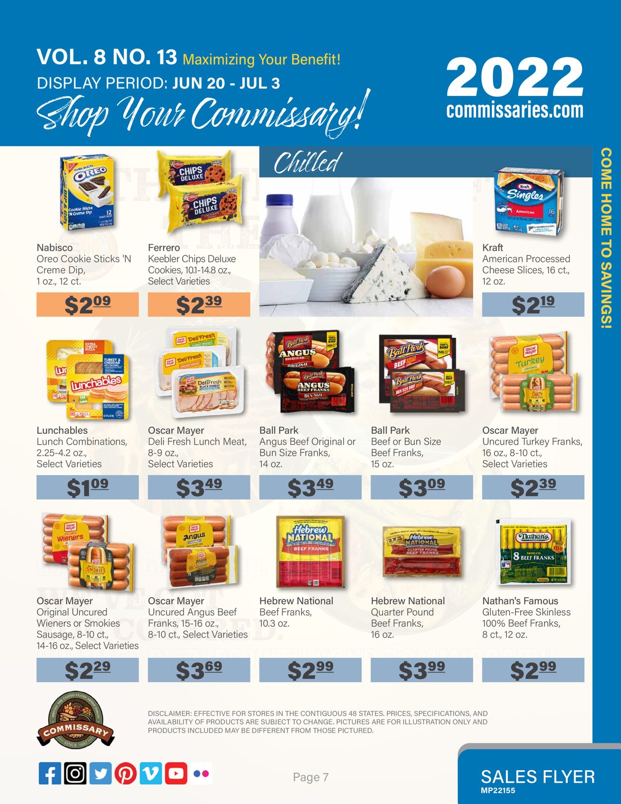 Catalogue Commissary from 06/20/2022