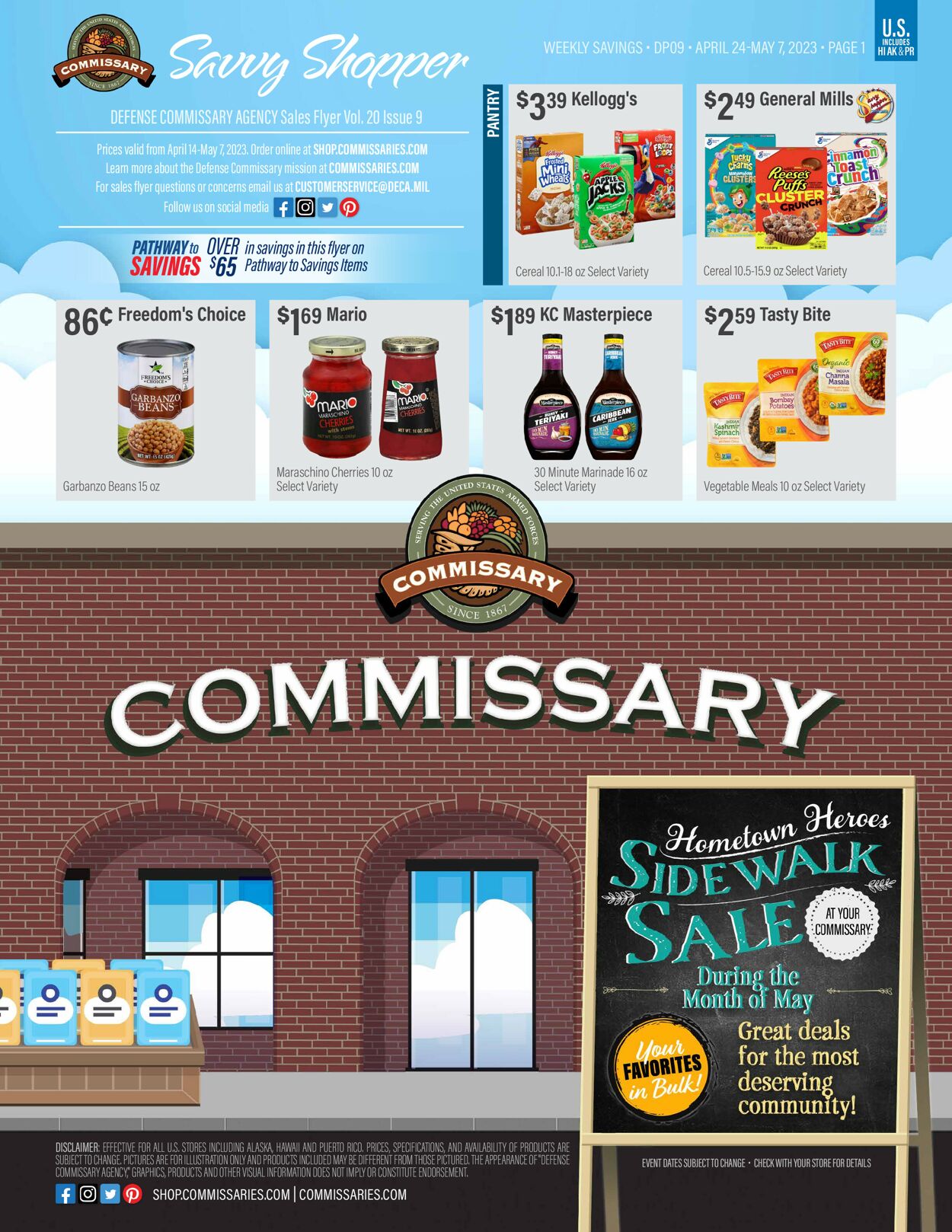 Catalogue Commissary from 04/24/2023