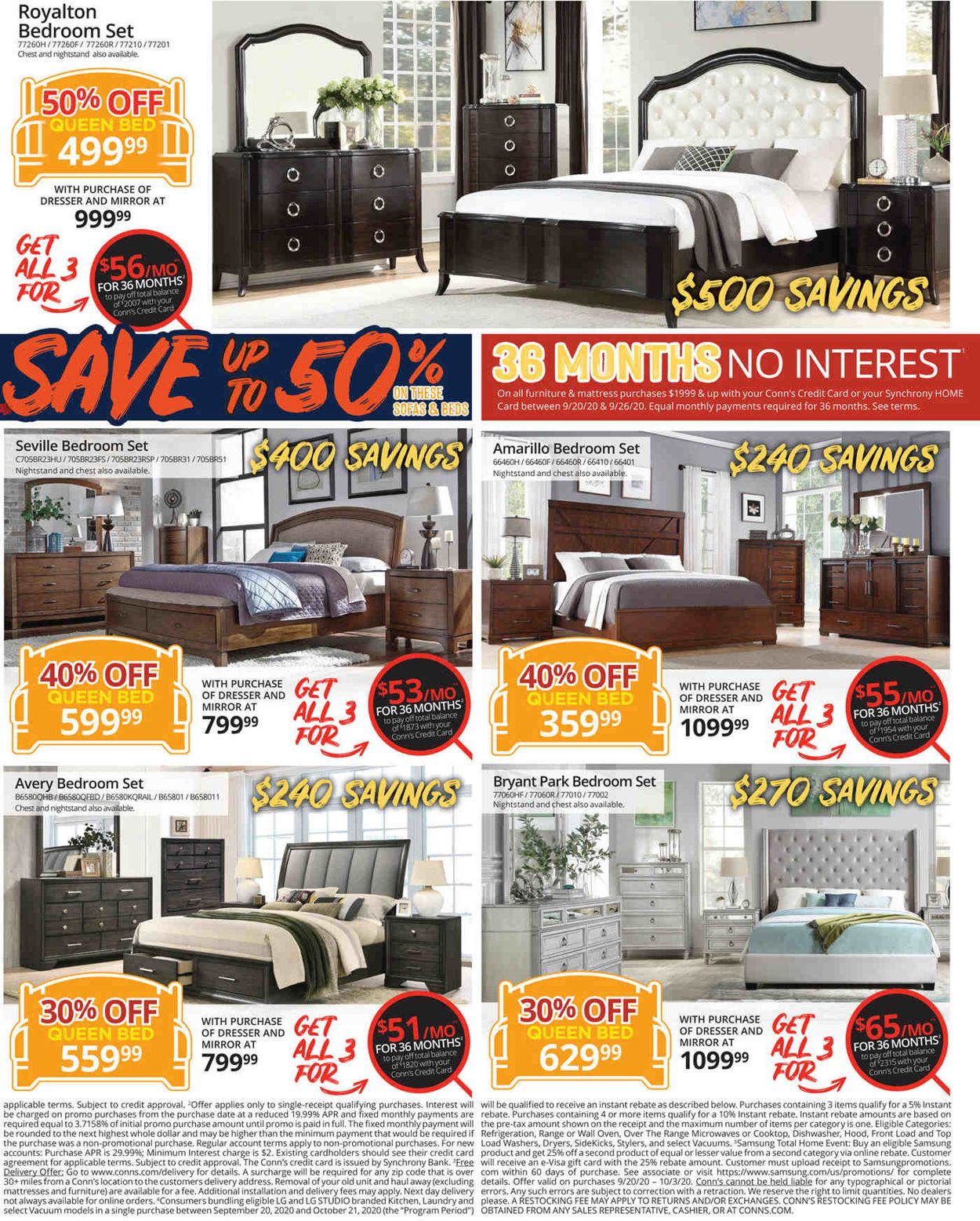 Catalogue Conn's Home Plus from 09/20/2020