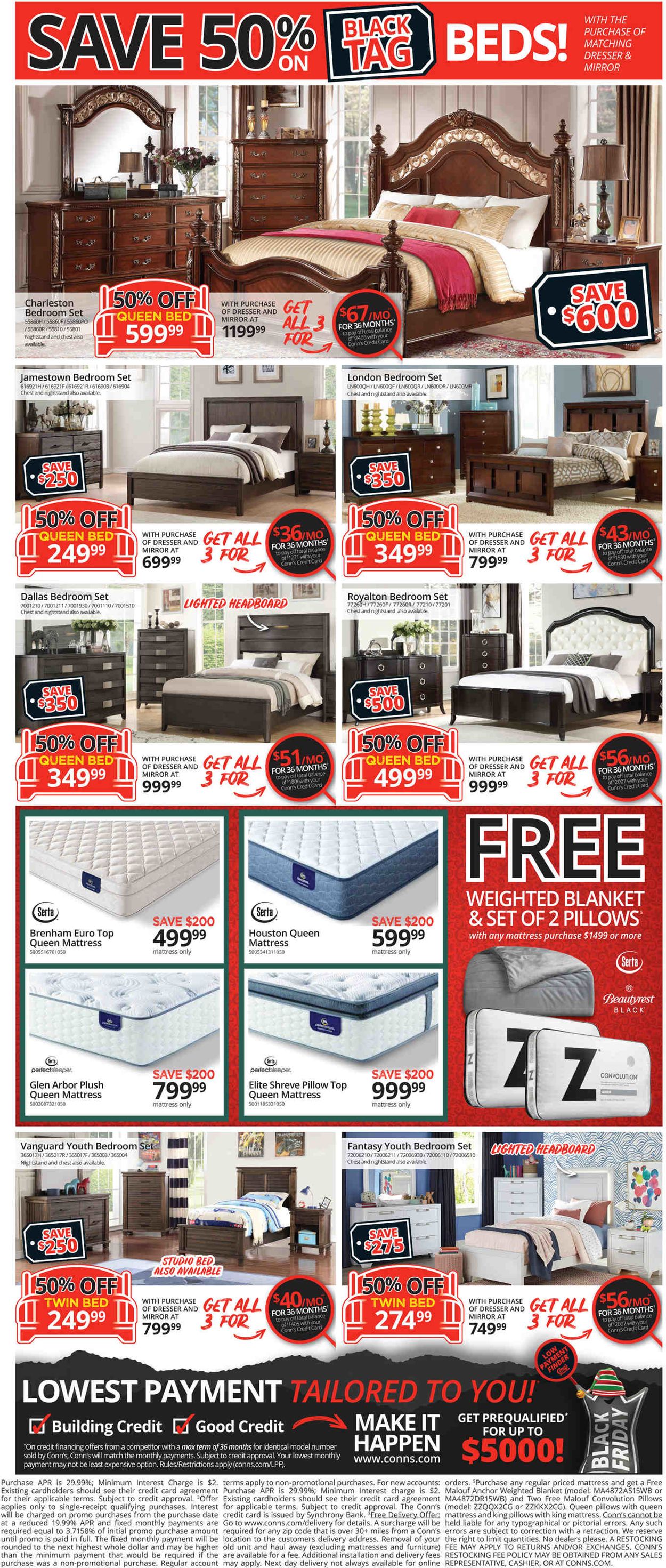 Catalogue Conn's Home Plus Black Friday 2020 from 11/01/2020