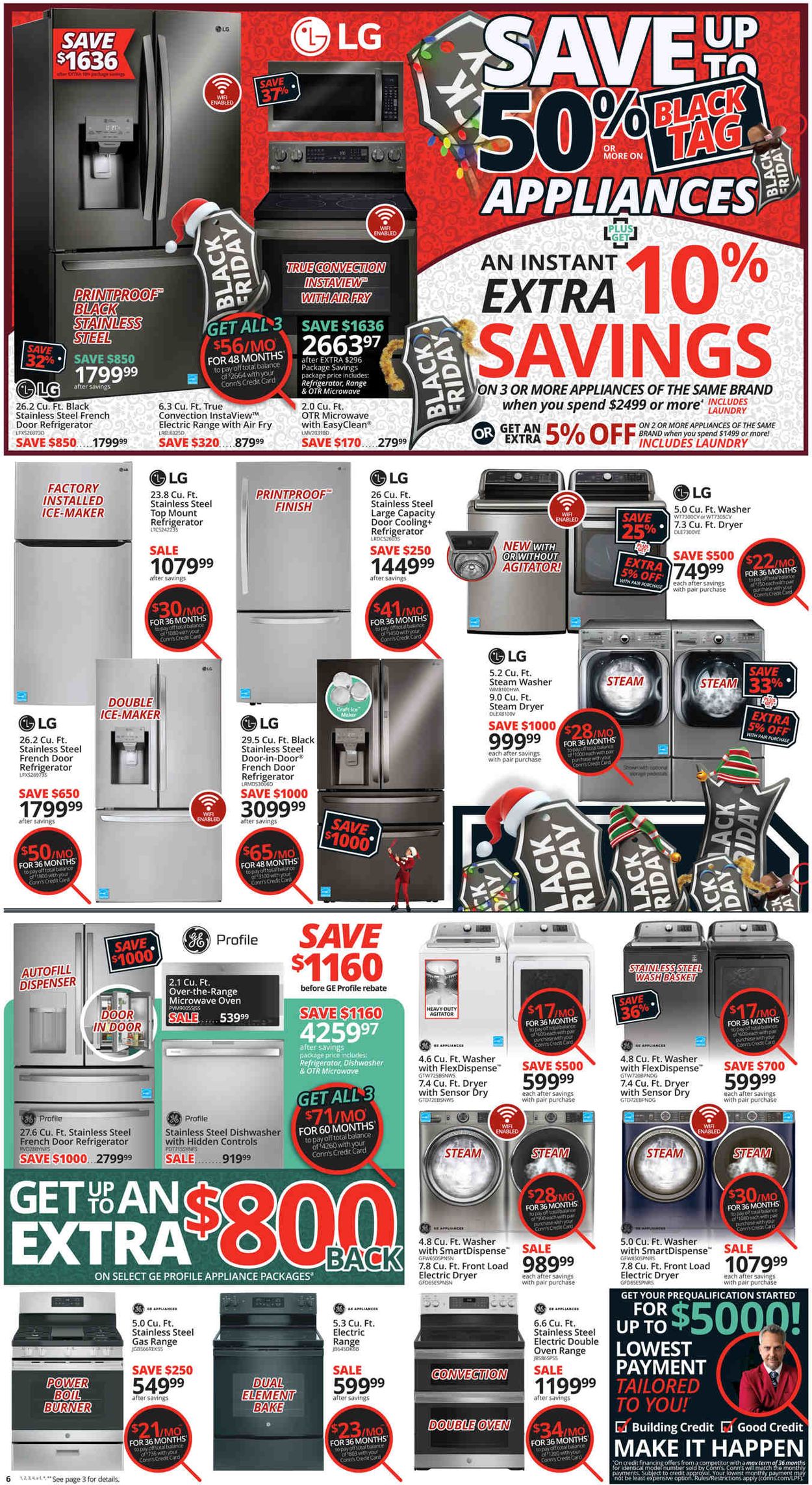 Catalogue Conn's Home Plus Black Friday 2020 from 11/25/2020