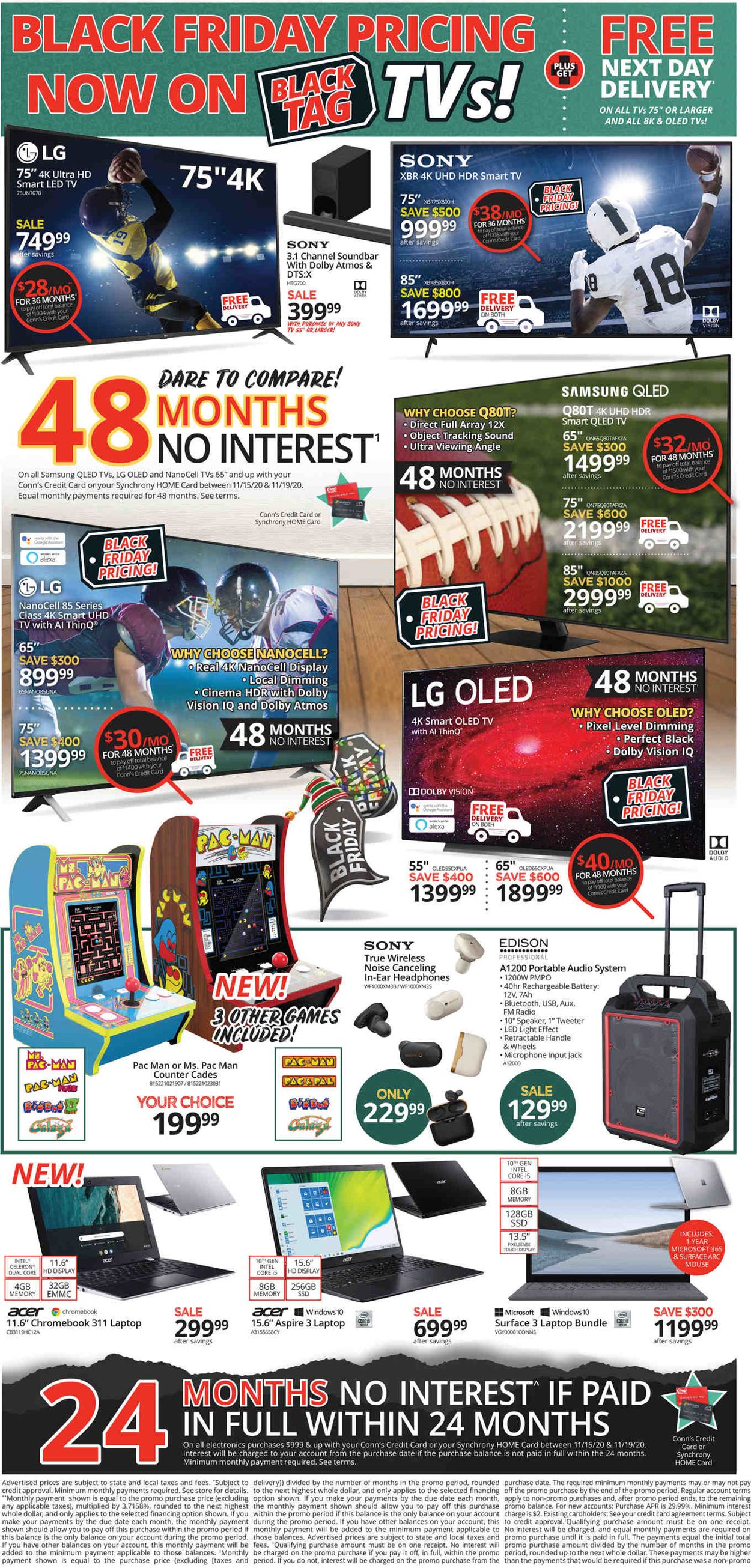 Catalogue Conn's Home Plus Black Friday 2020 from 11/15/2020