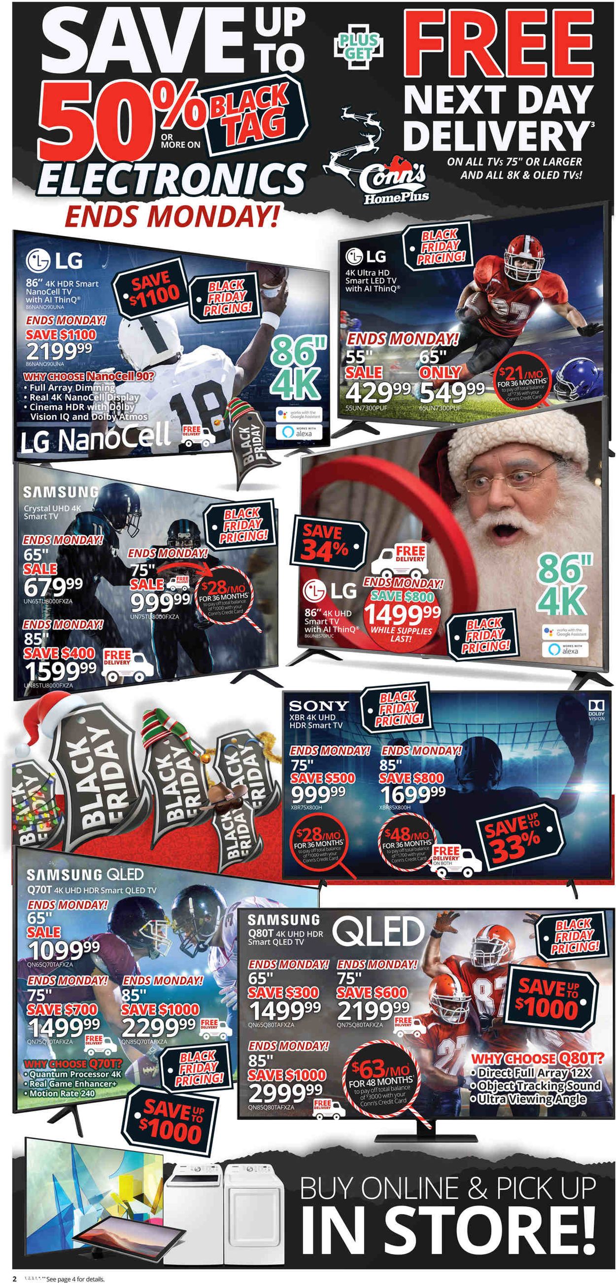 Catalogue Conn's Home Plus - Cyber Monday 2020 from 11/29/2020