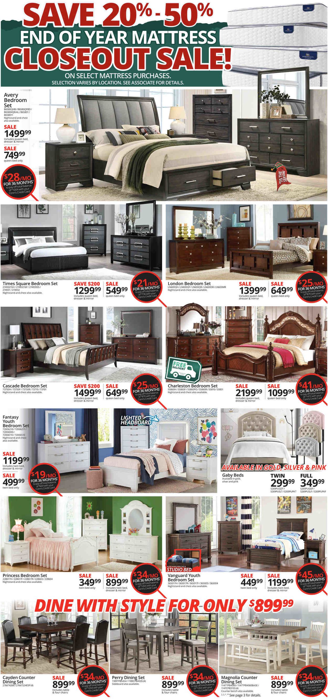 Catalogue Conn's Home Plus from 12/13/2020