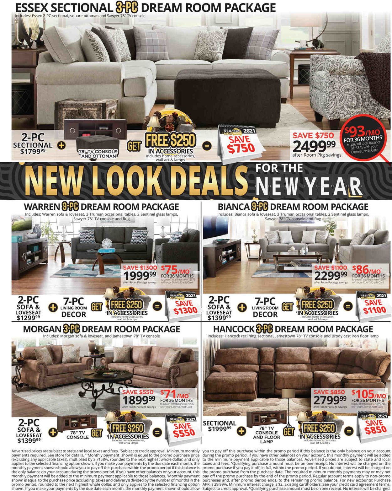 Catalogue Conn's Home Plus from 12/27/2020