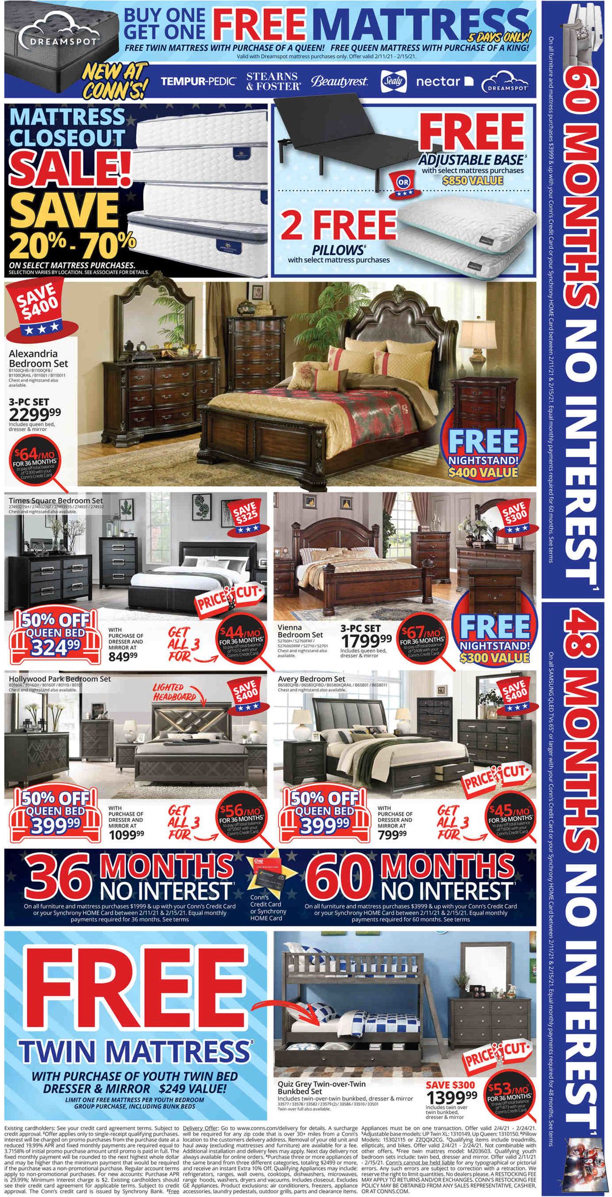 Catalogue Conn's Home Plus from 02/11/2021