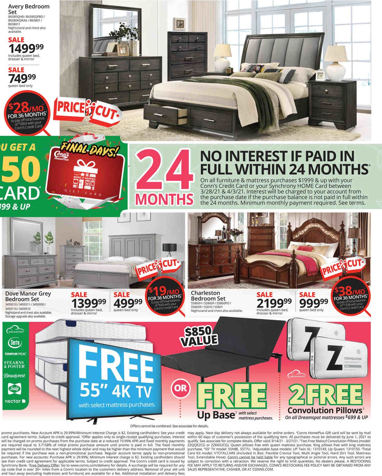Catalogue Conn's Home Plus from 03/28/2021