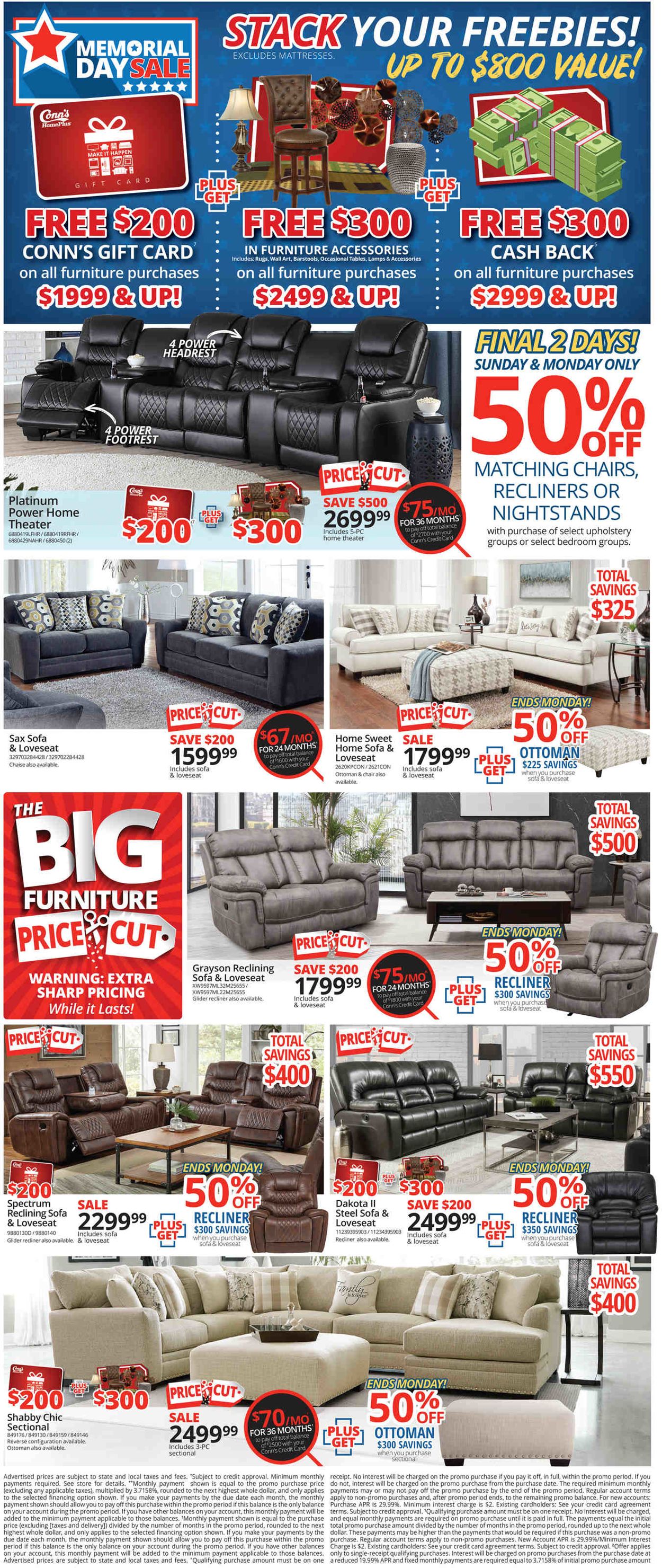 Catalogue Conn's Home Plus from 05/30/2021