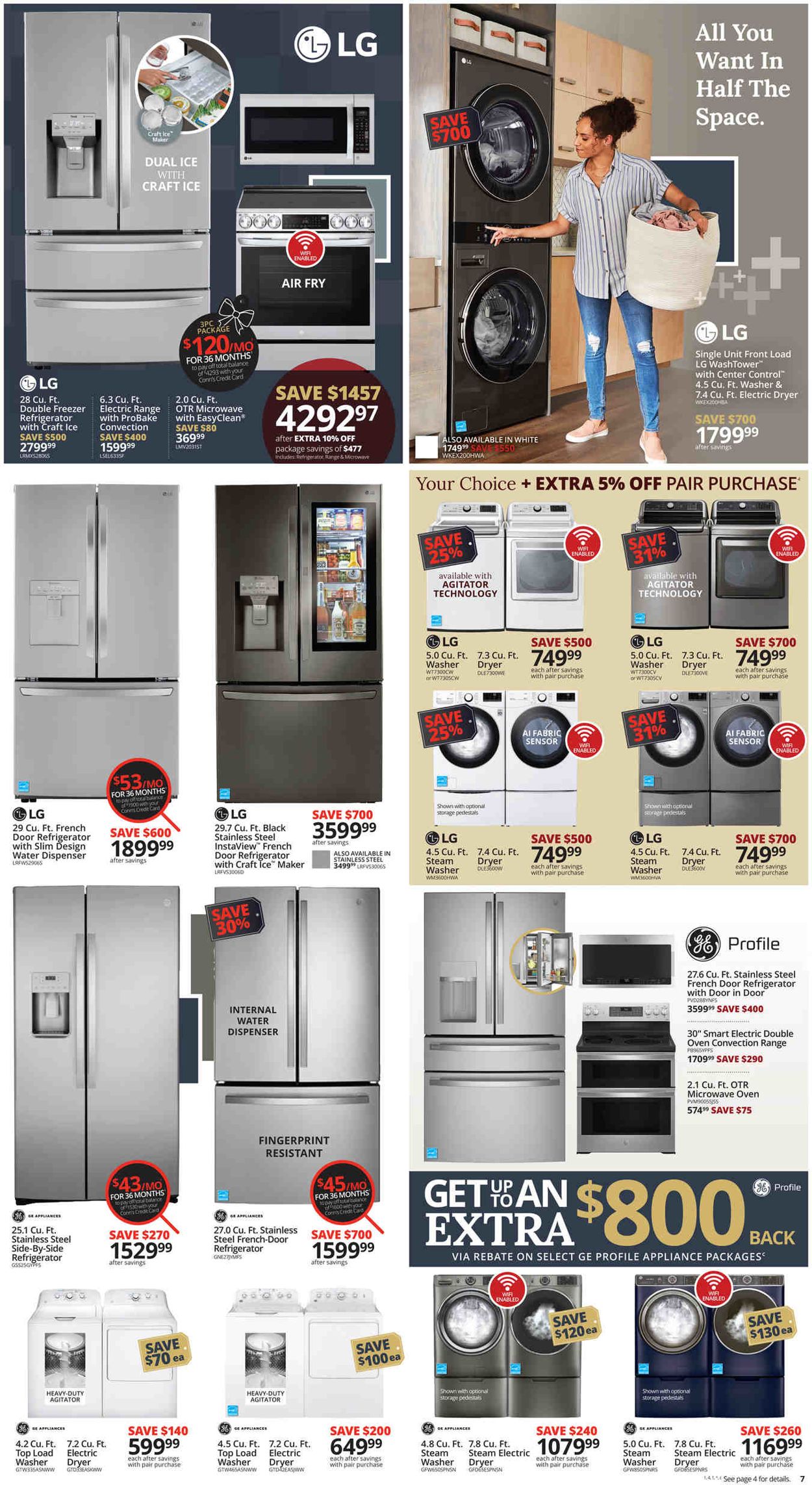 Catalogue Conn's Home Plus BLACK FRIDAY WEEKEND  2021 from 11/24/2021