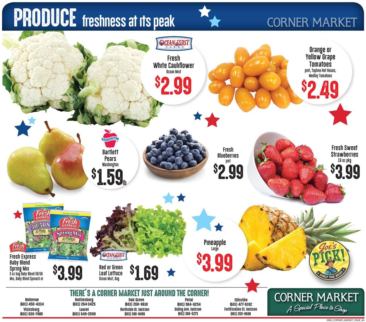 Catalogue Corner Market from 09/09/2020