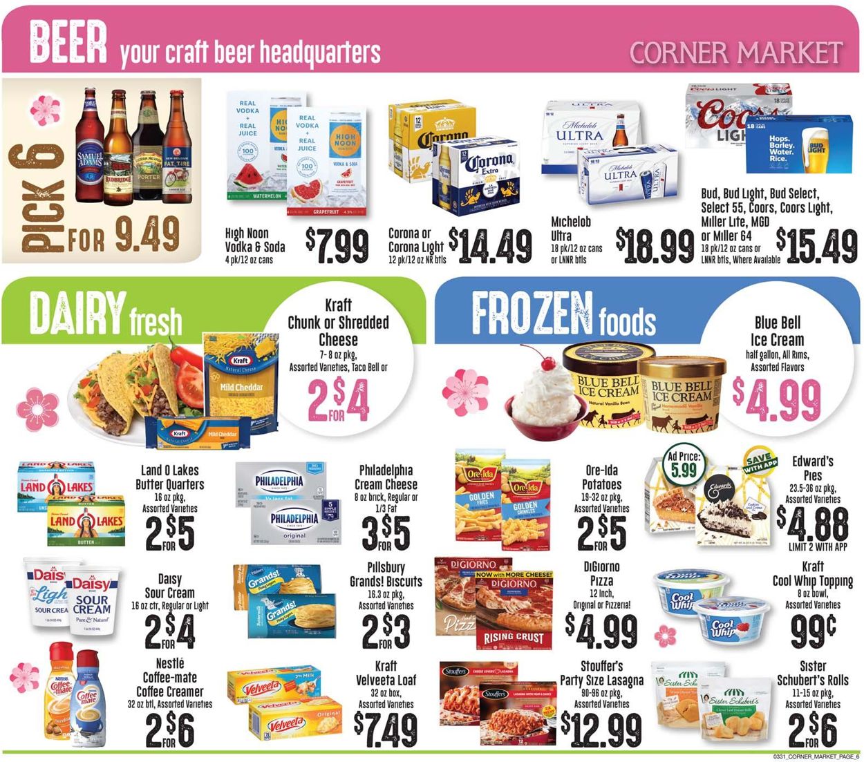 Catalogue Corner Market Easter 2021 ad from 03/31/2021