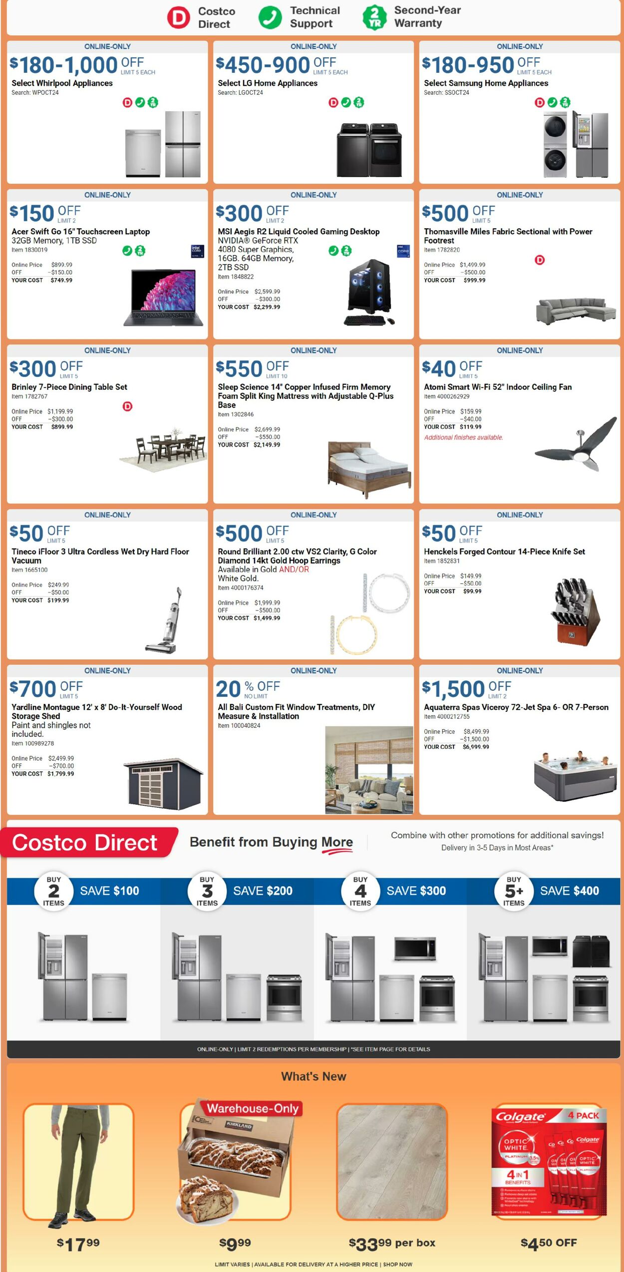 Catalogue Costco from 09/25/2024