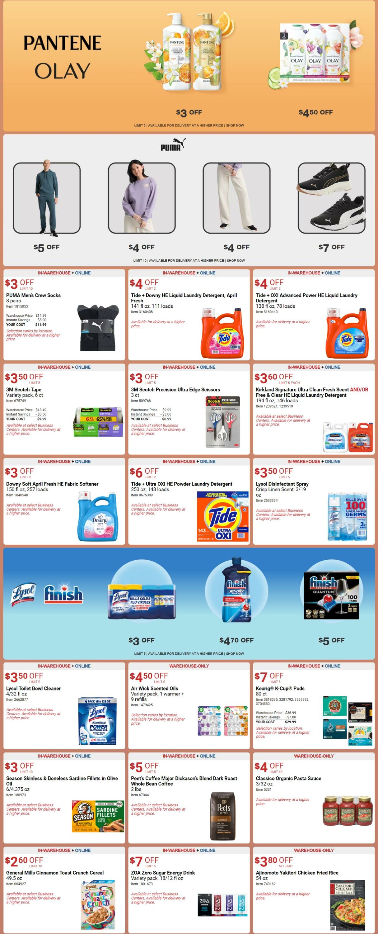 Catalogue Costco from 09/25/2024