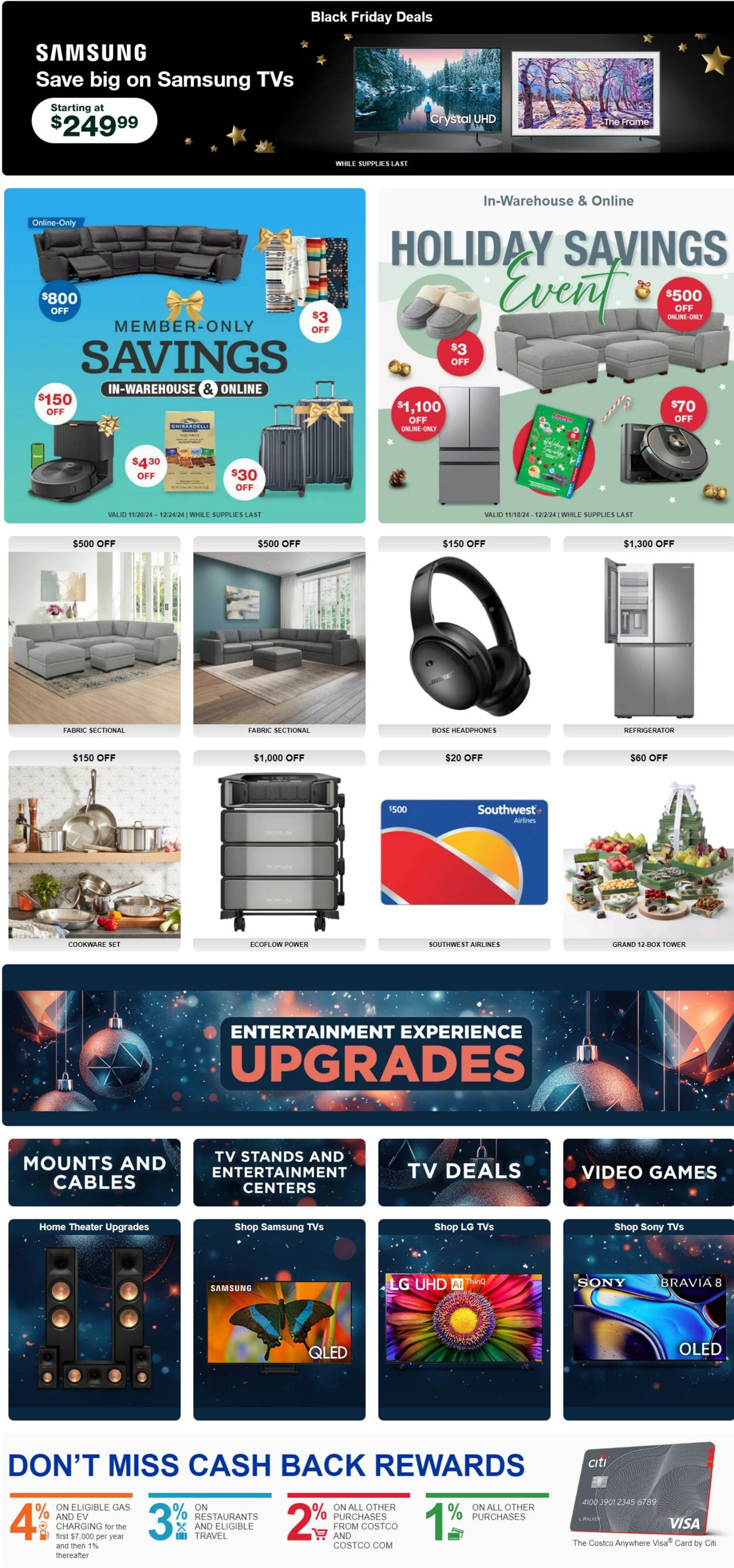 Catalogue Costco from 11/25/2024