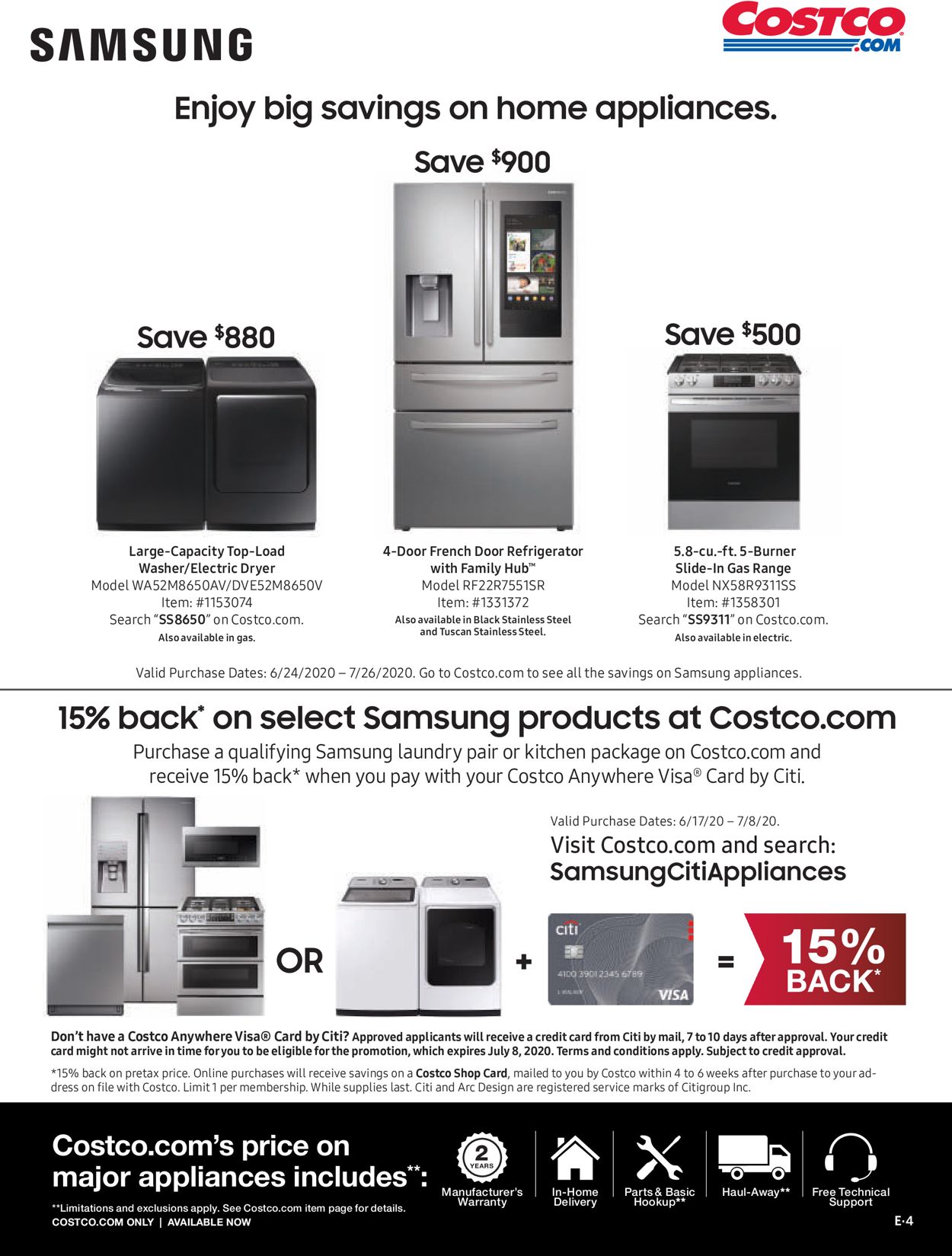 Catalogue Costco from 07/01/2020