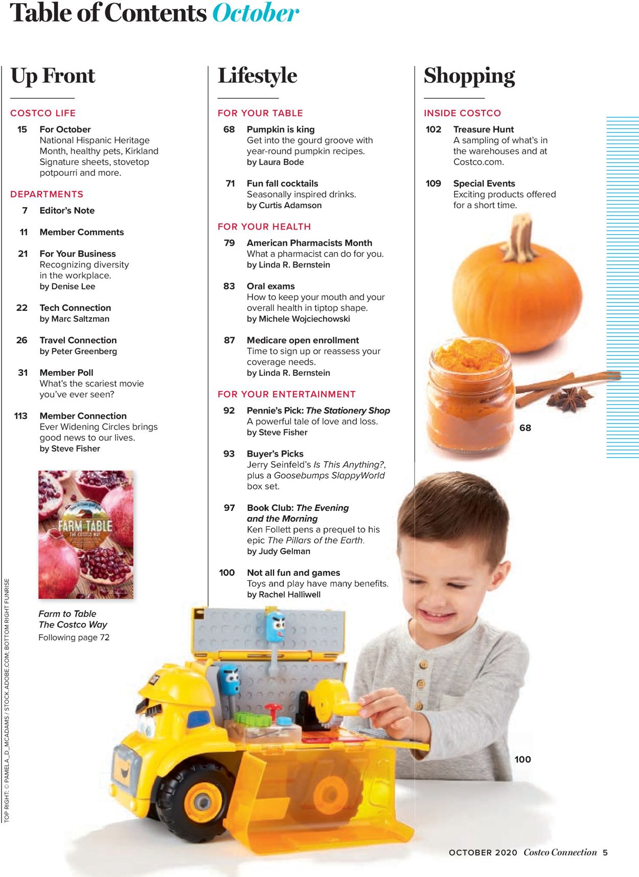 Catalogue Costco from 10/01/2020
