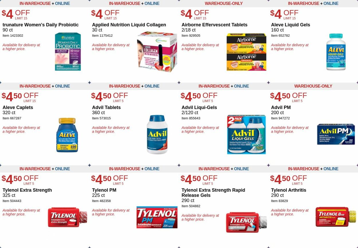 Catalogue Costco from 12/27/2023