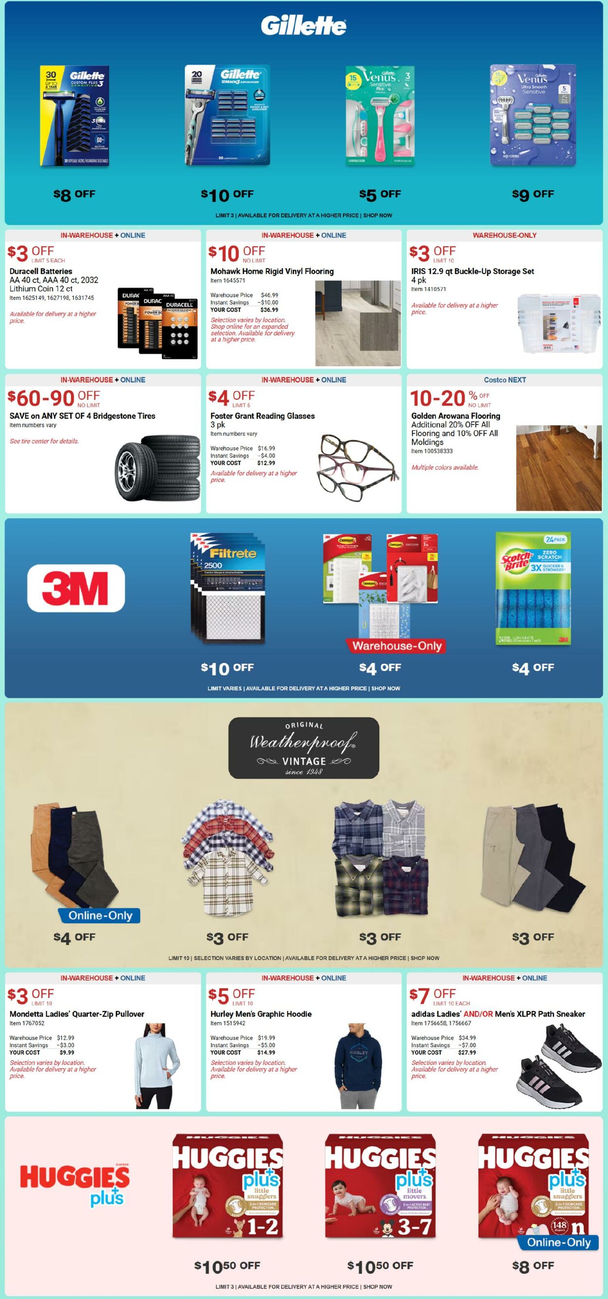 Catalogue Costco from 07/31/2024