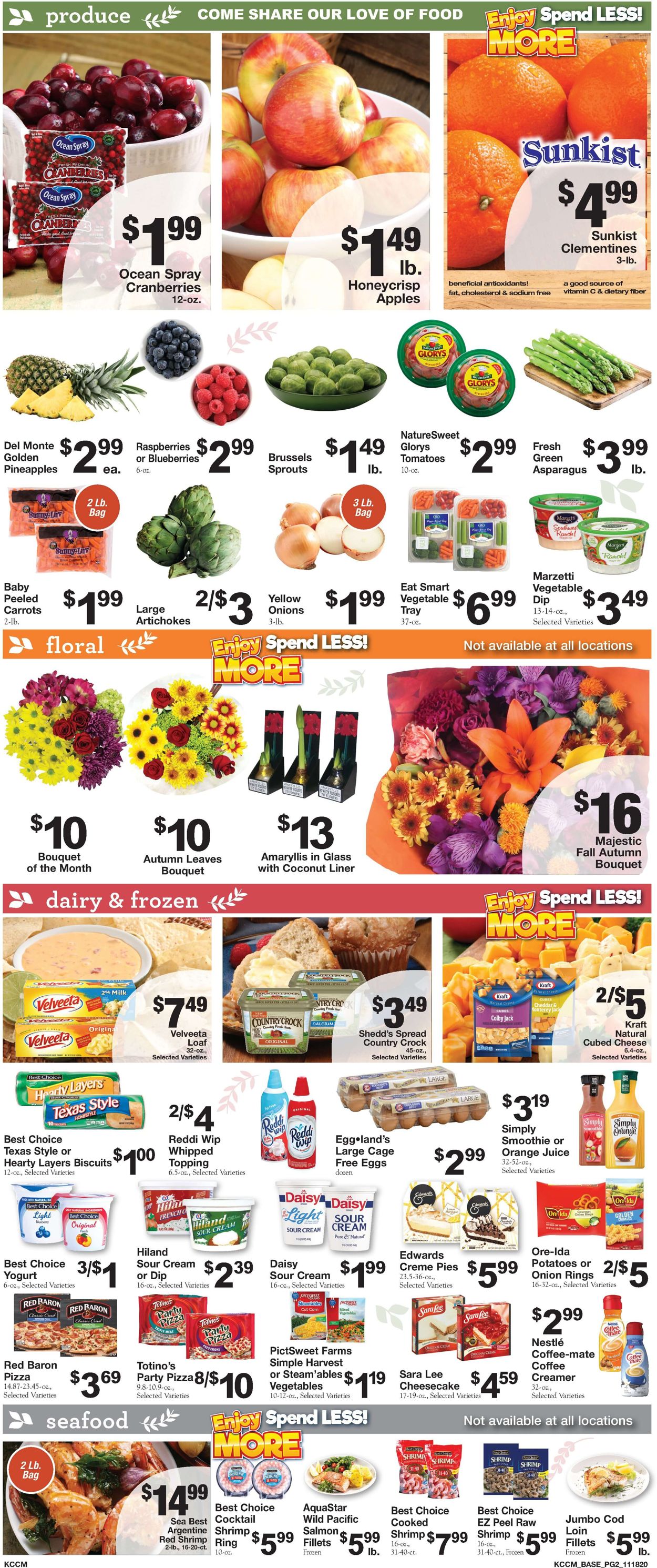 Catalogue Country Mart Thanksgiving  2020 from 11/18/2020