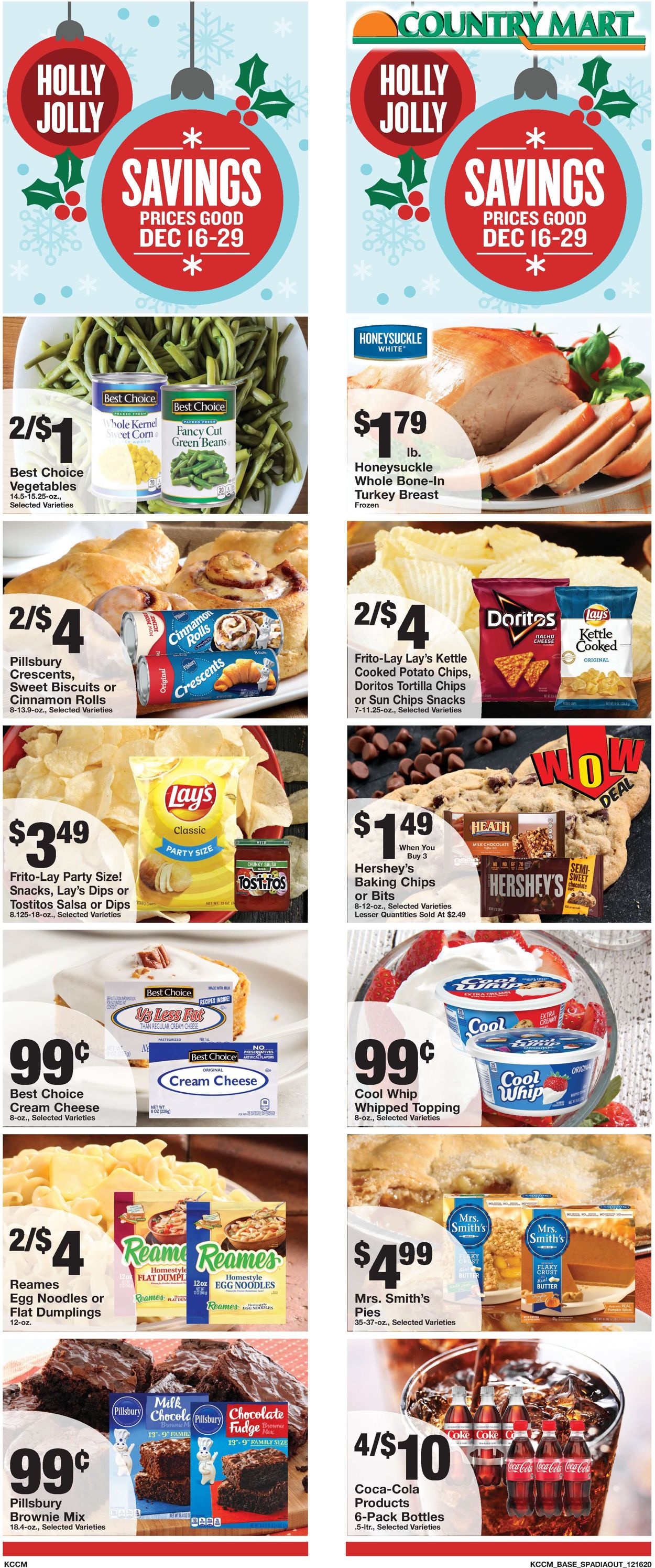 Catalogue Country Mart Christmas Ad 2020 from 12/16/2020