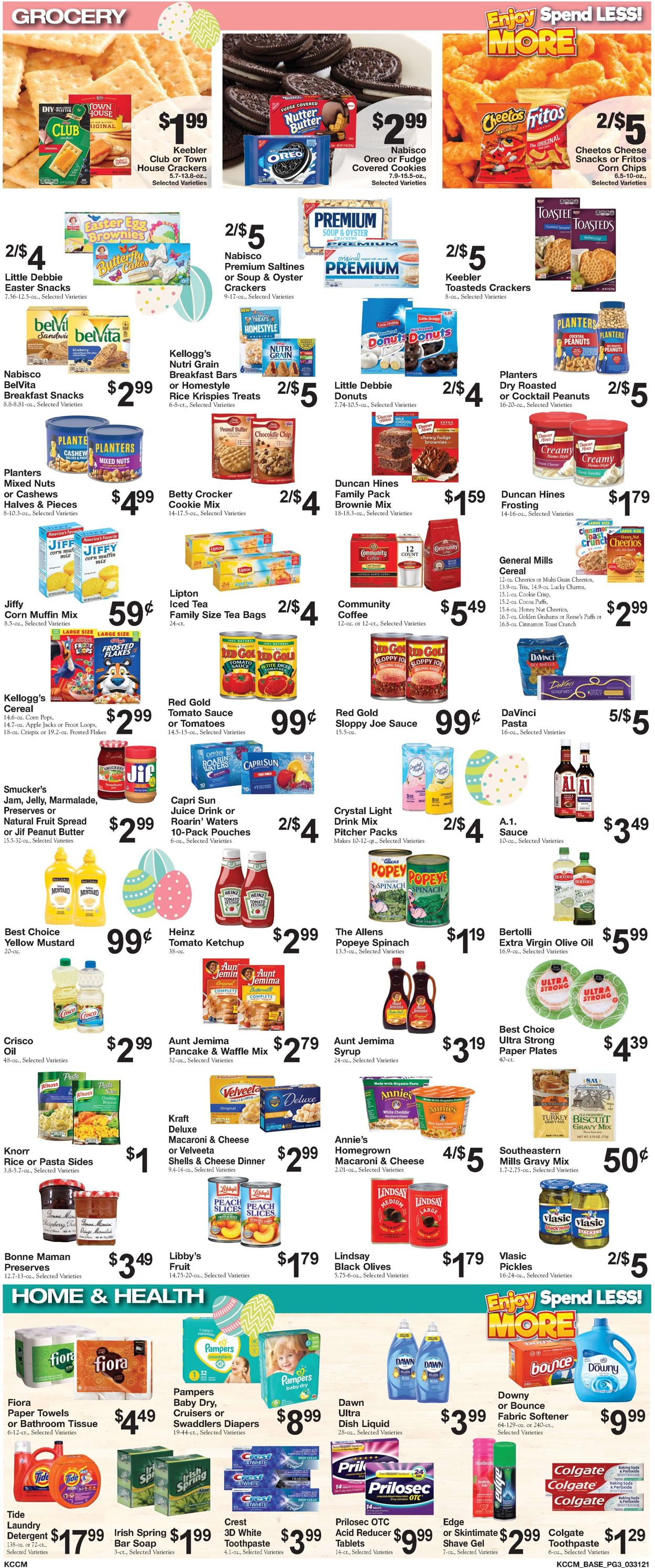 Catalogue Country Mart Easter 2021 from 03/31/2021