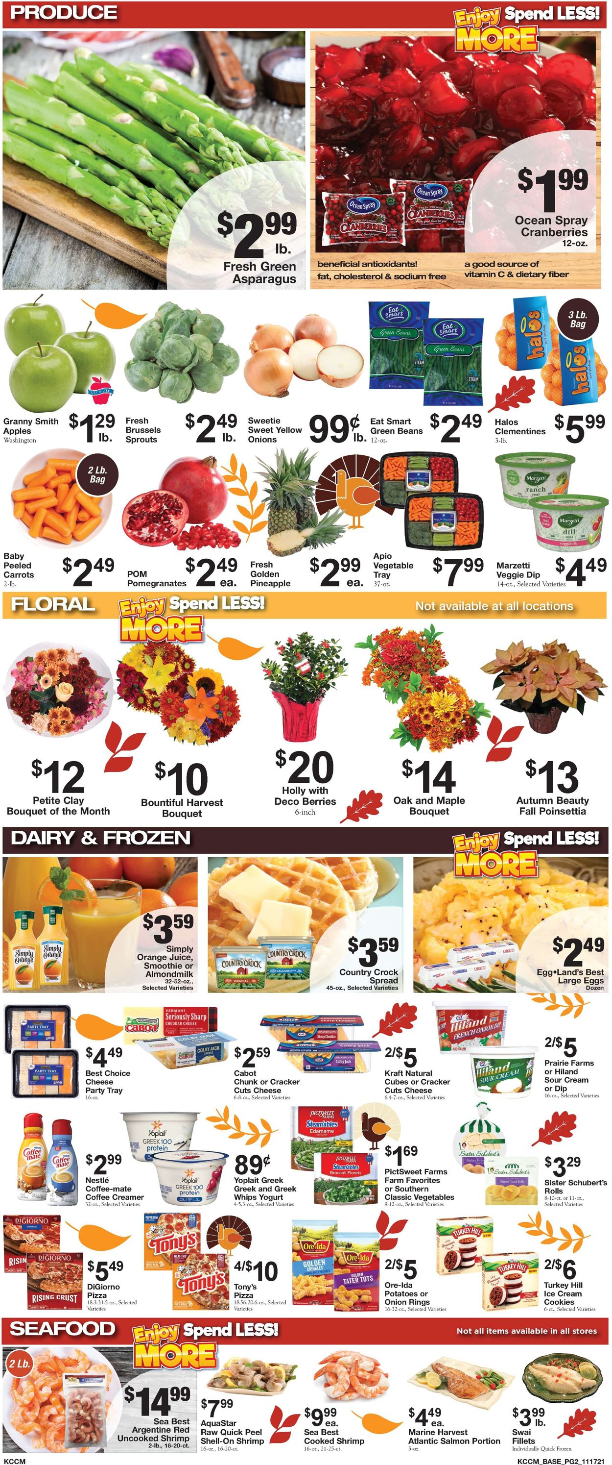 Catalogue Country Mart THANKSGIVING 2021 from 11/17/2021