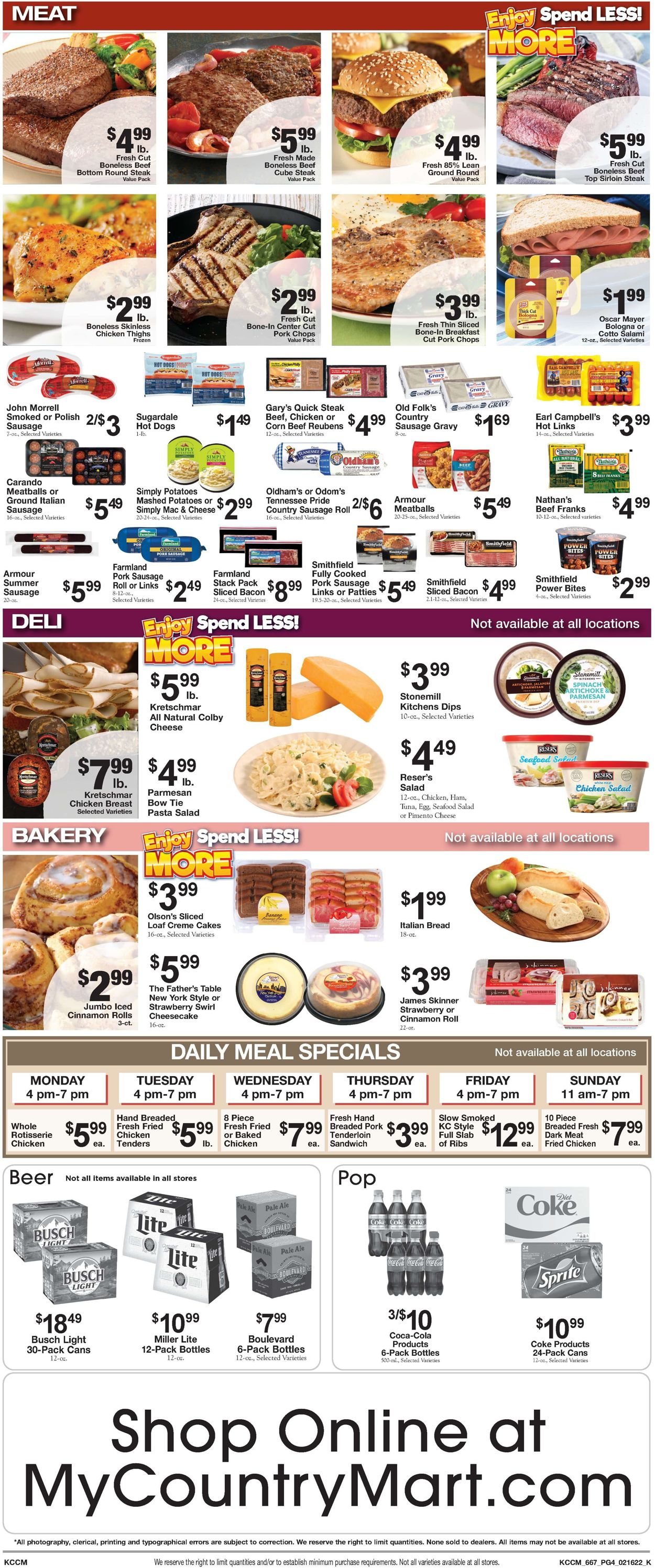 Catalogue Country Mart from 02/15/2022