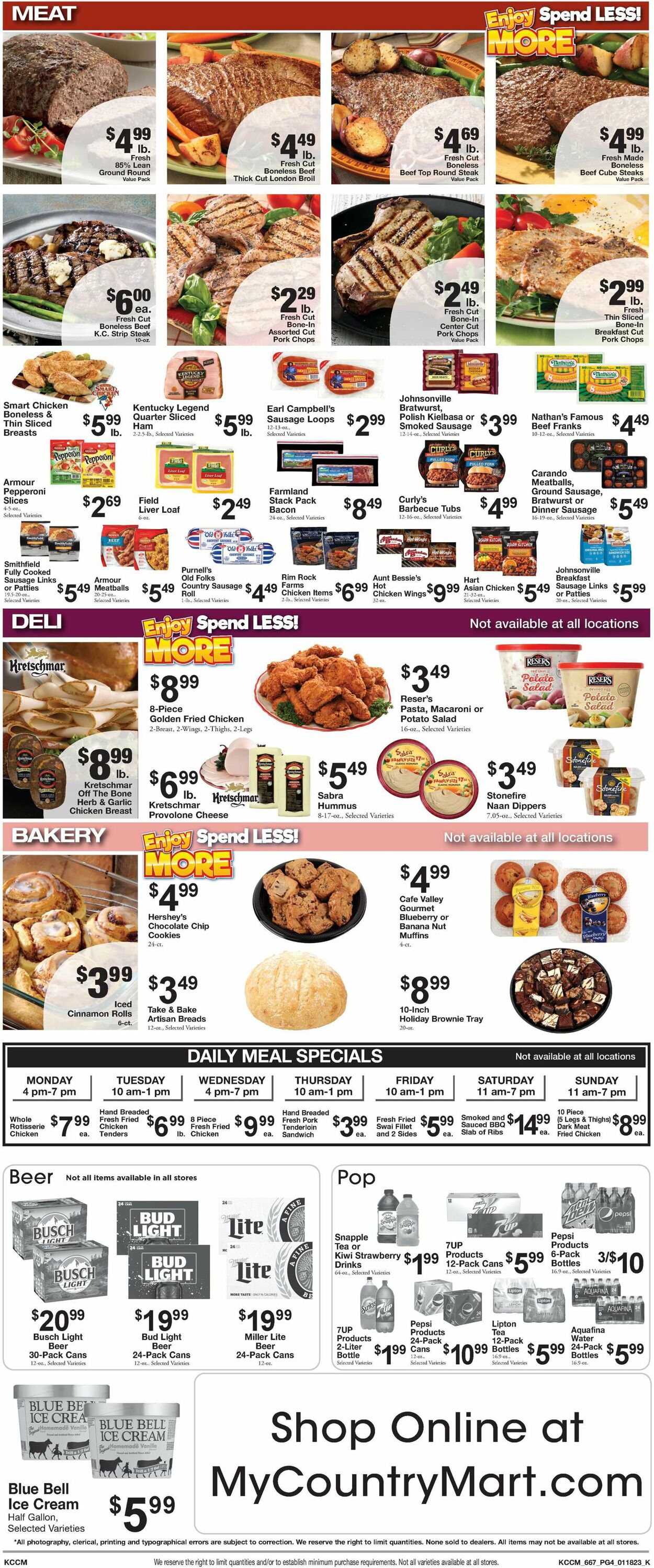 Catalogue Country Mart from 01/17/2023