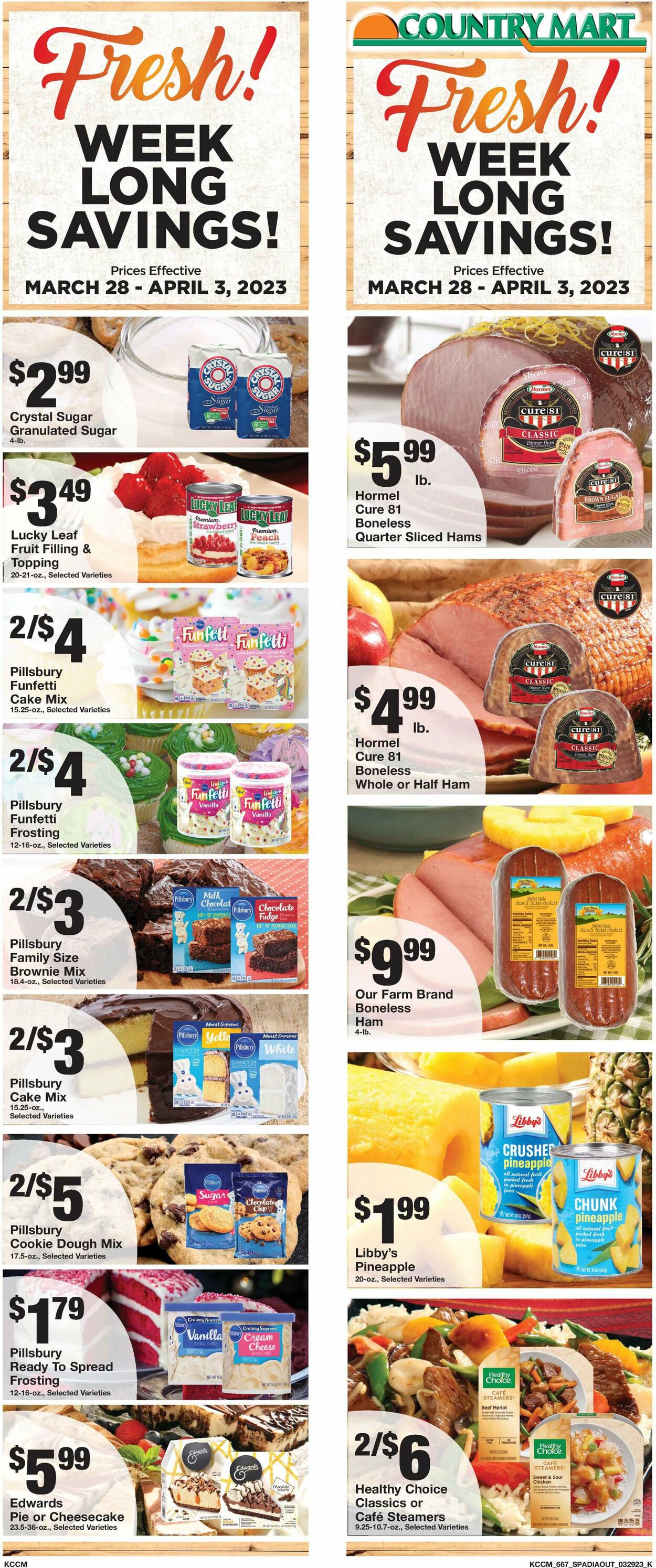 Catalogue Country Mart from 03/28/2023