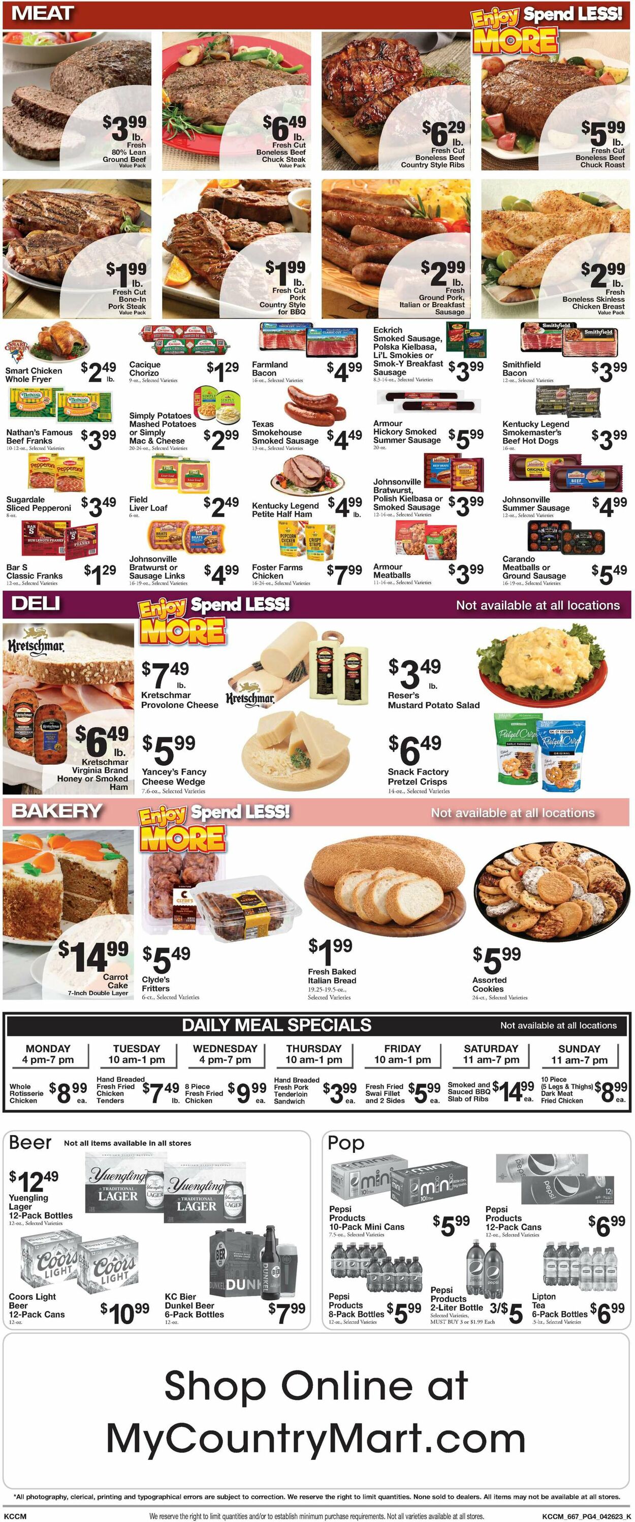 Catalogue Country Mart from 04/25/2023