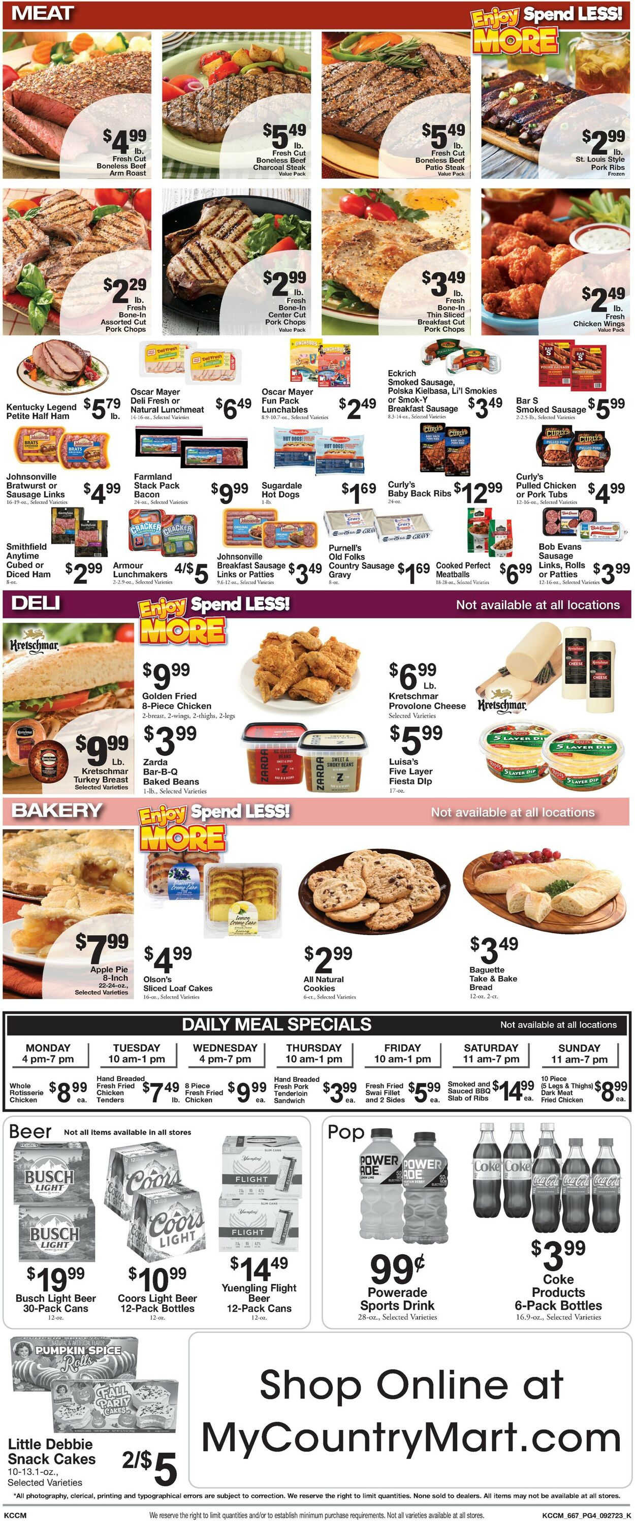 Catalogue Country Mart from 09/26/2023