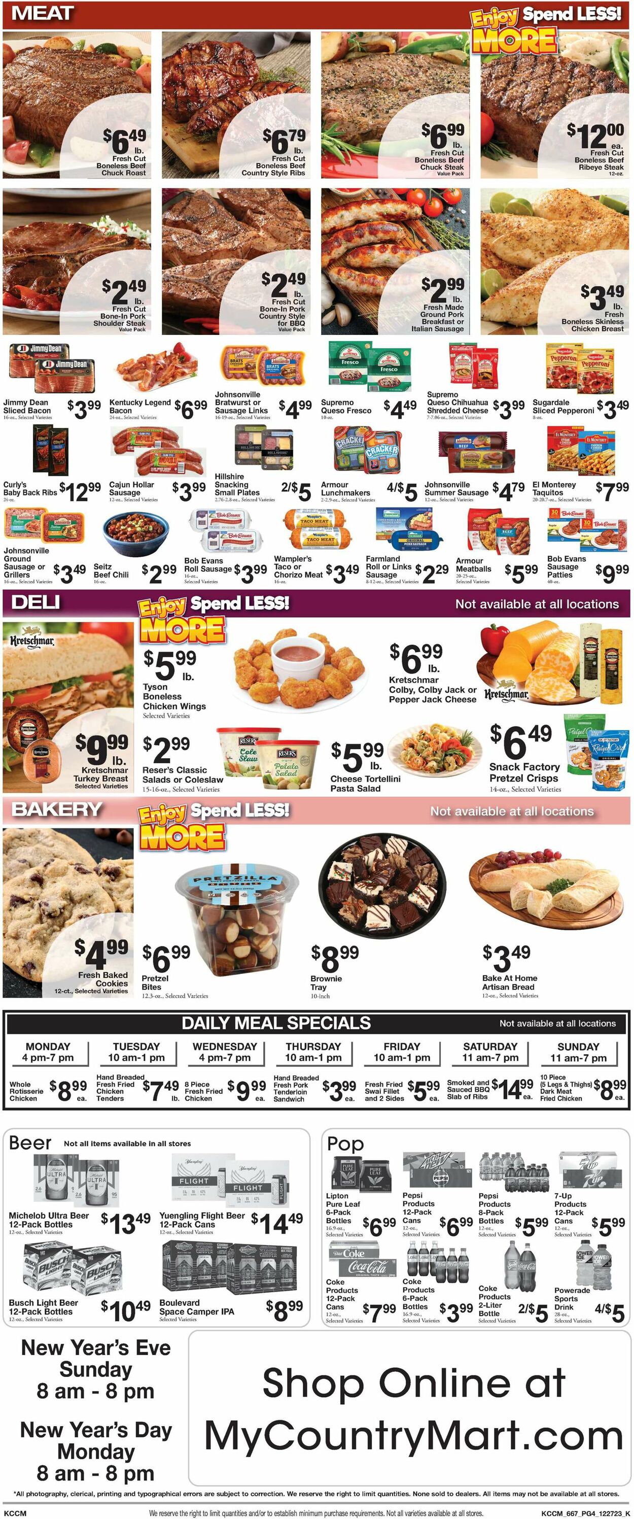 Catalogue Country Mart from 12/26/2023