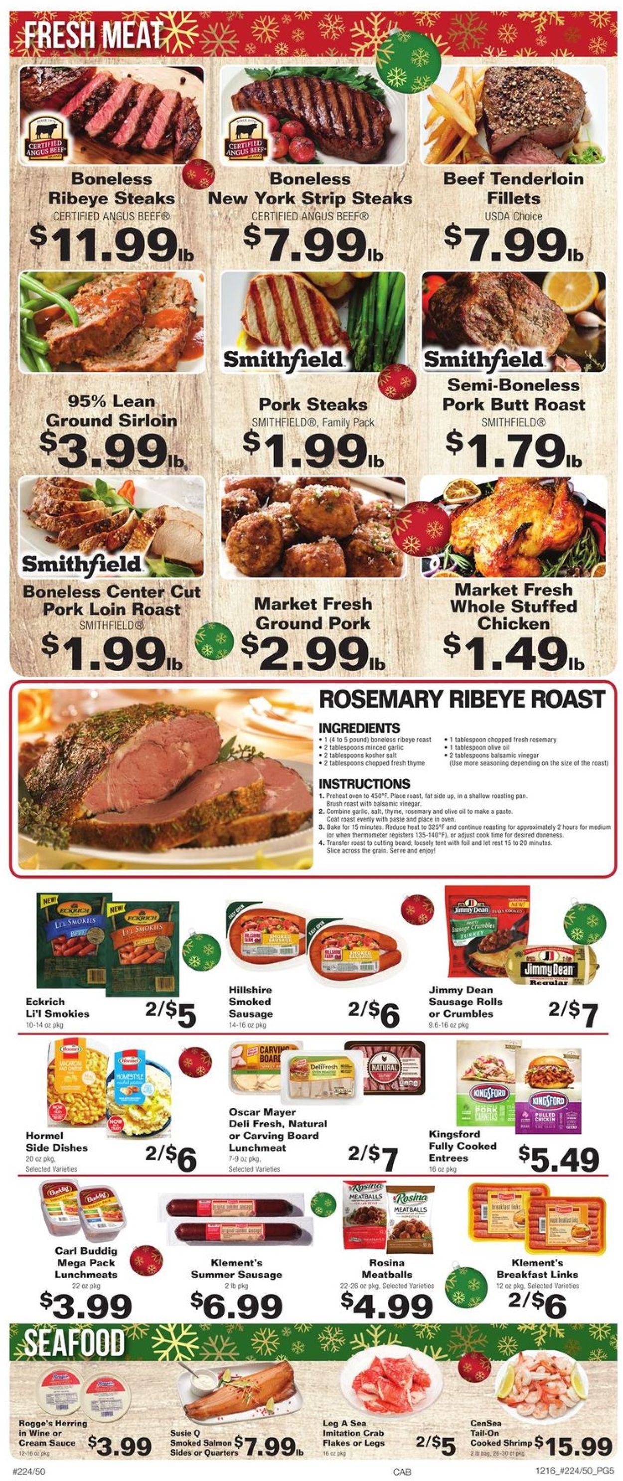 Catalogue County Market - Christmas Ad 2019 from 12/16/2019