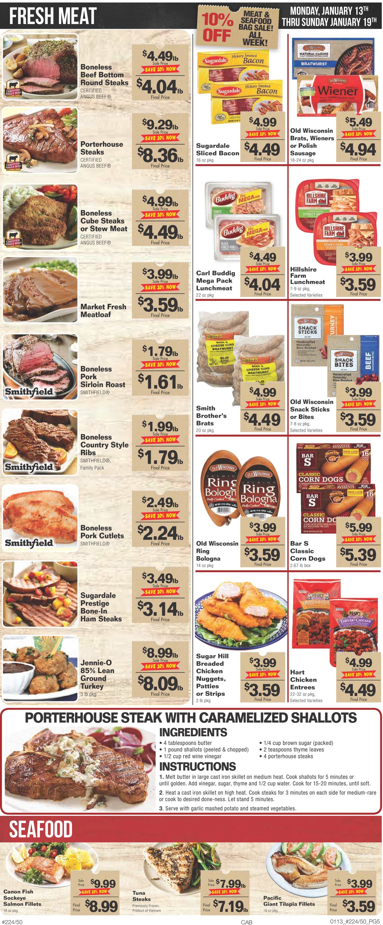 Catalogue County Market from 01/13/2020