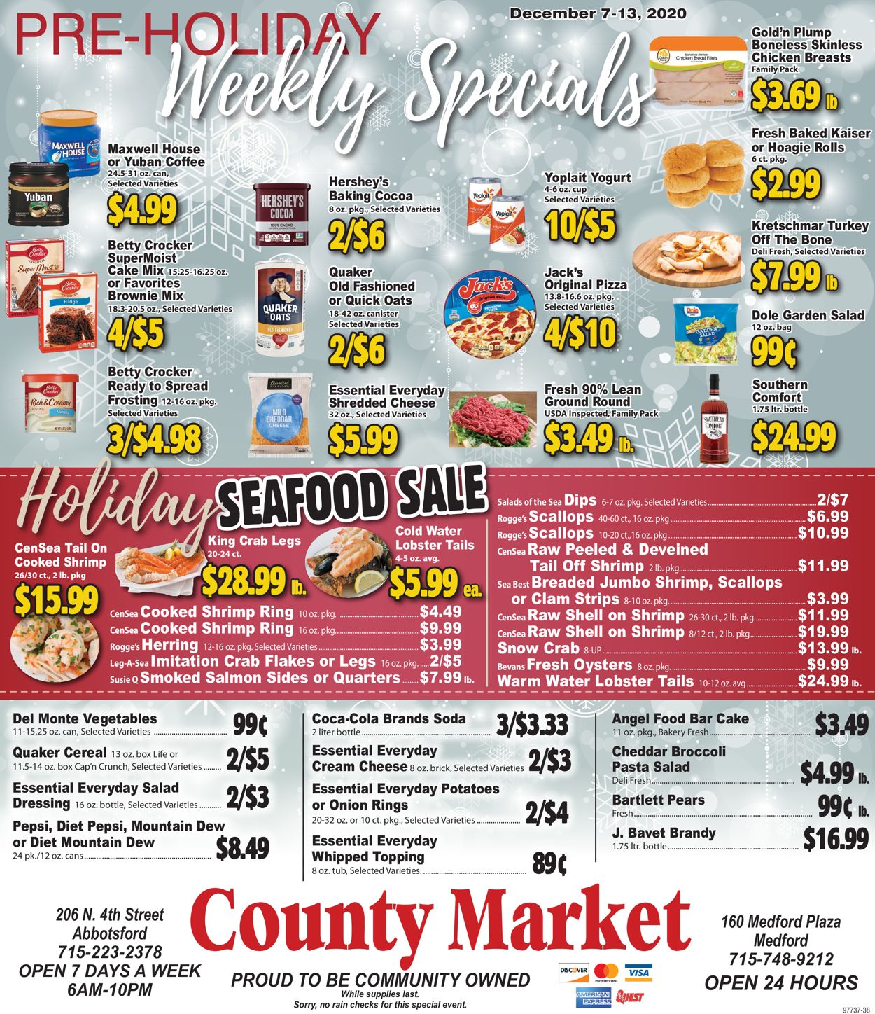 Catalogue County Market from 12/07/2020