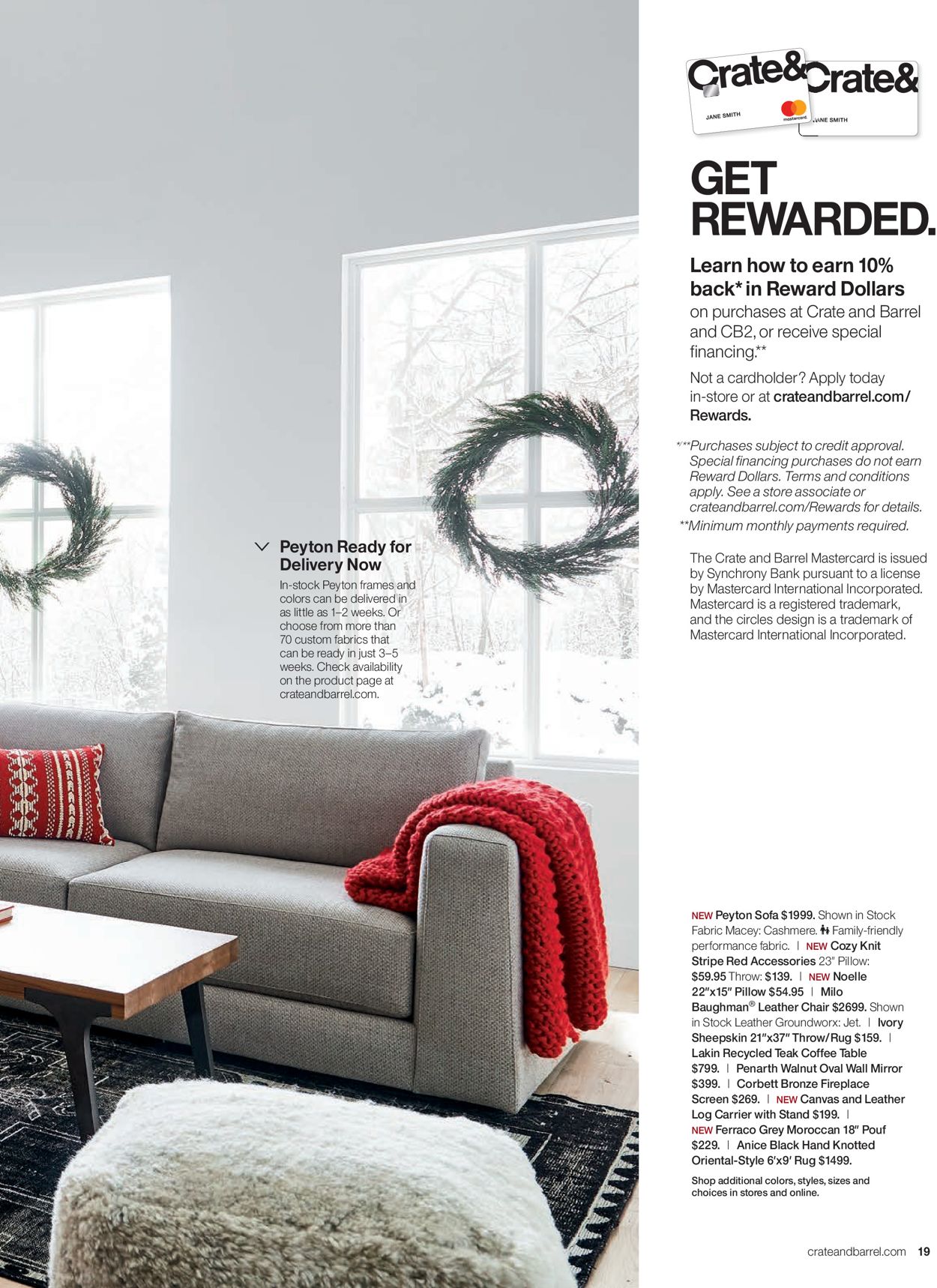 Crate Barrel Current weekly ad 11/15 12/31/2019 19 frequent ads com