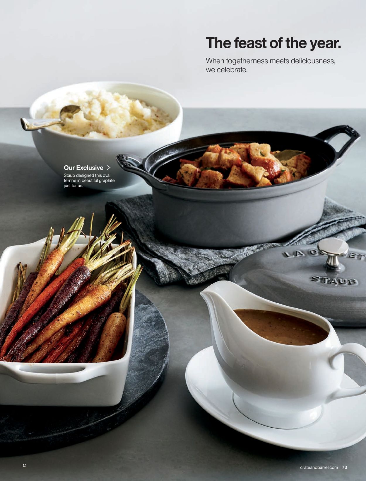 Catalogue Crate & Barrel from 11/15/2019