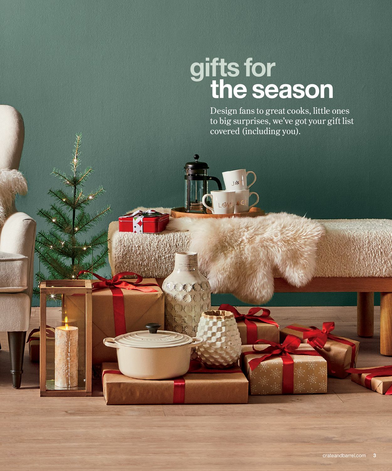 Catalogue Crate & Barrel - Holidays Ad 2019 from 12/01/2019