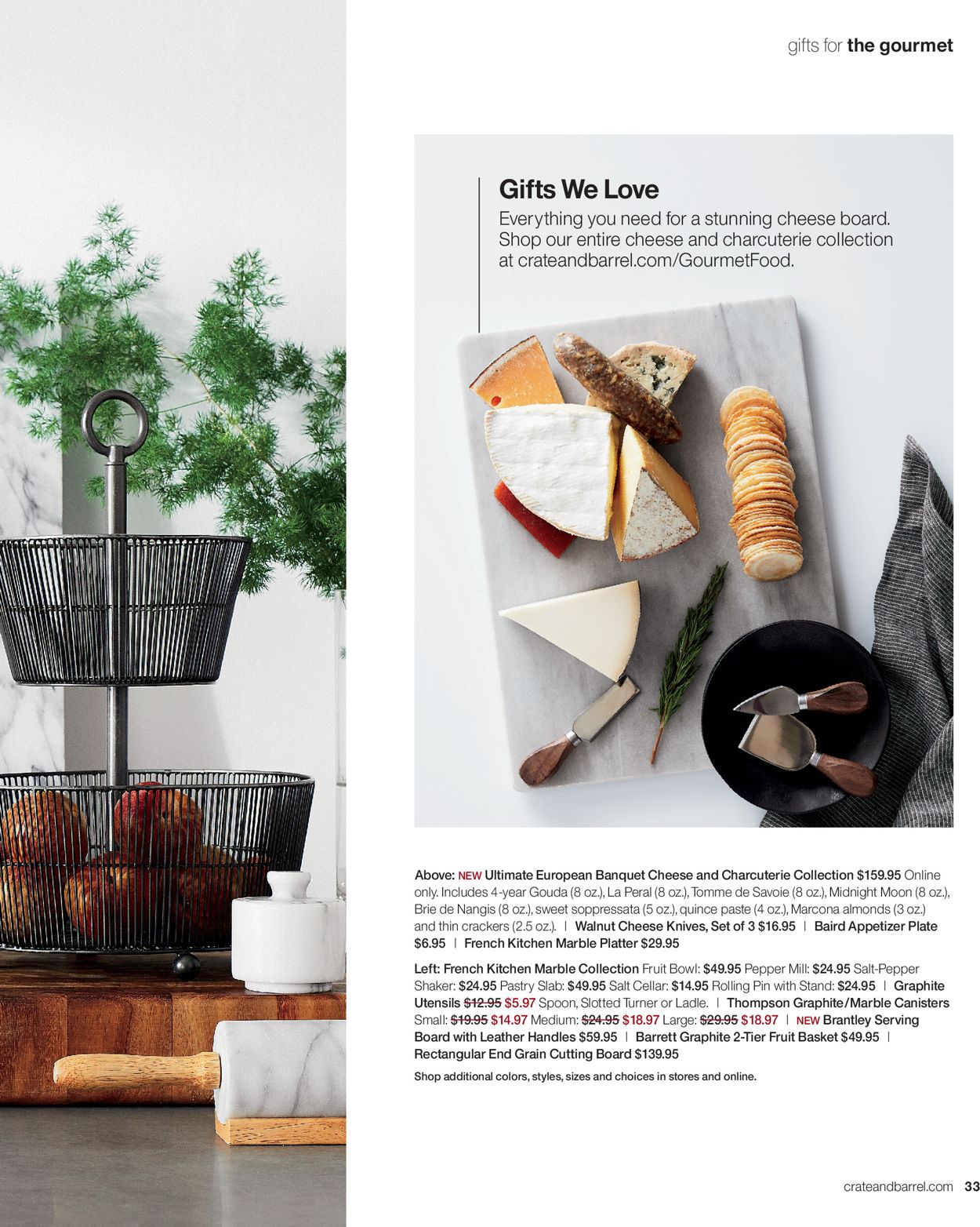 Catalogue Crate & Barrel - Holidays Ad 2019 from 12/01/2019