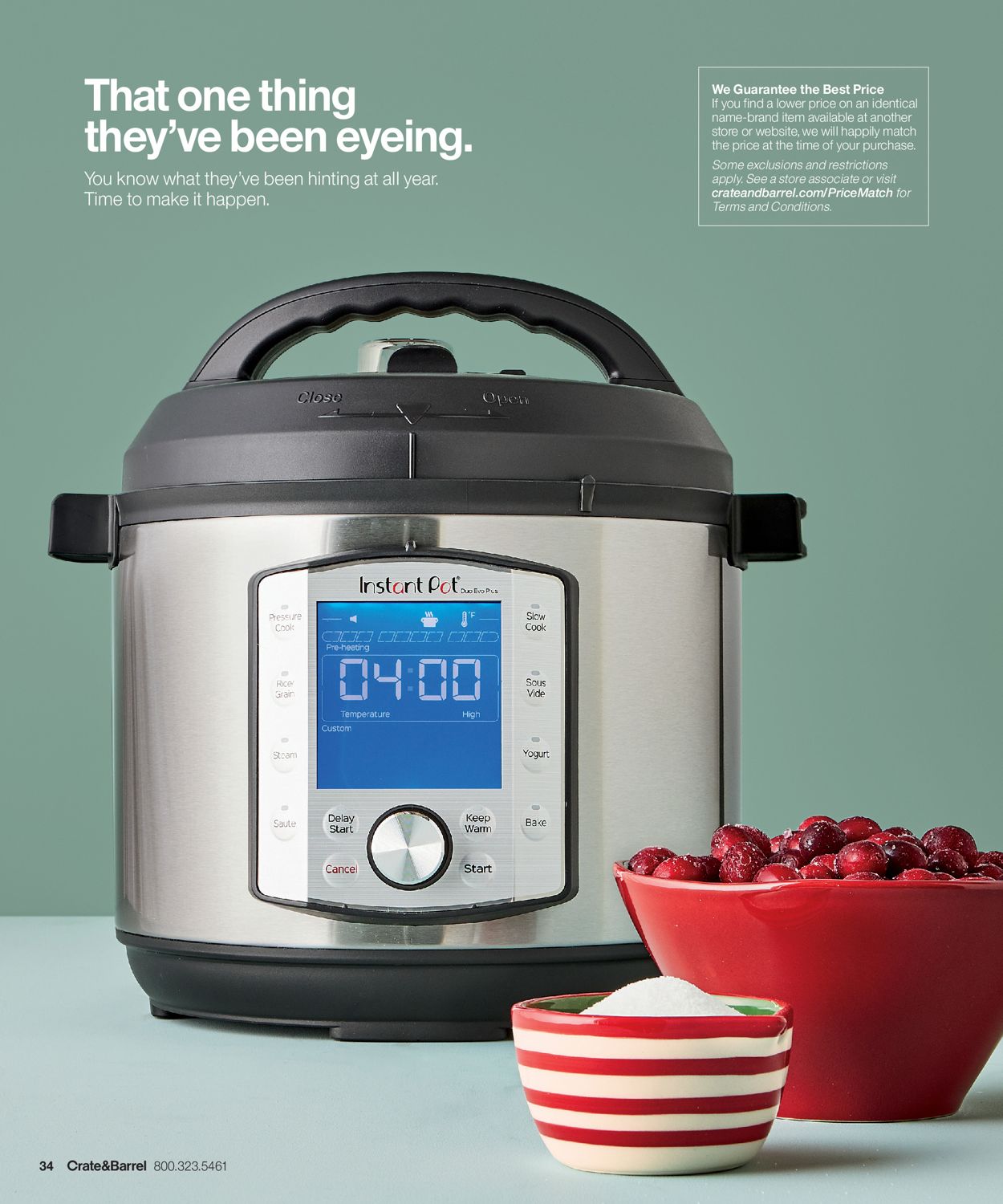 Catalogue Crate & Barrel - Holidays Ad 2019 from 12/01/2019