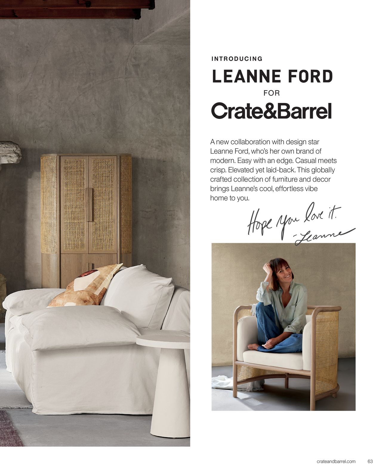 Catalogue Crate & Barrel from 03/20/2020