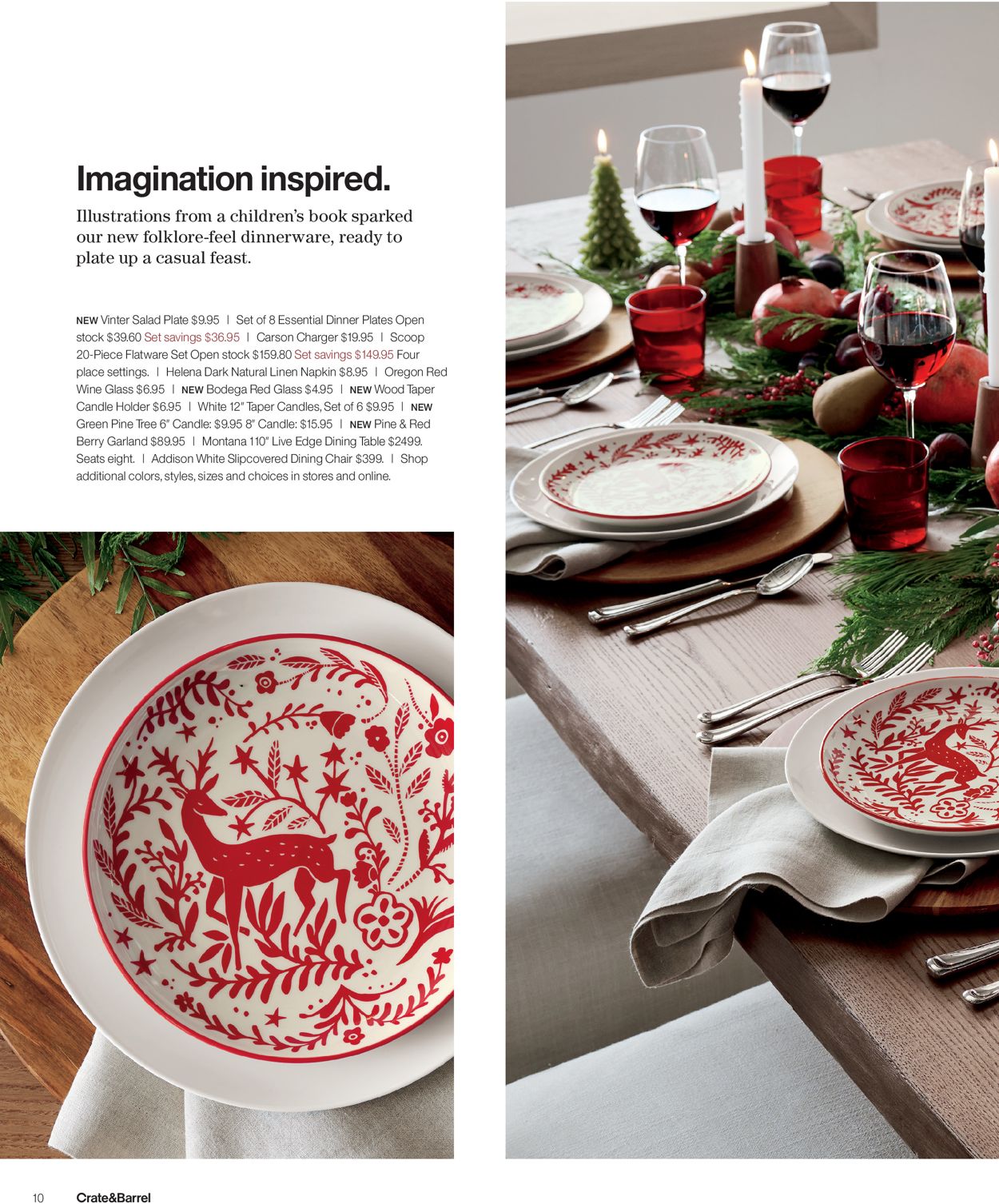 Catalogue Crate & Barrel Holiday2020 from 11/01/2020