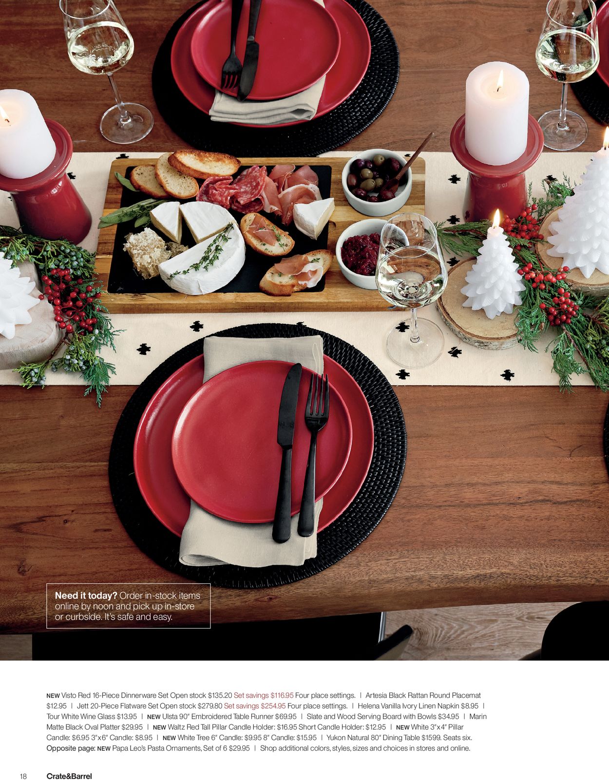 Catalogue Crate & Barrel Holiday2020 from 11/01/2020