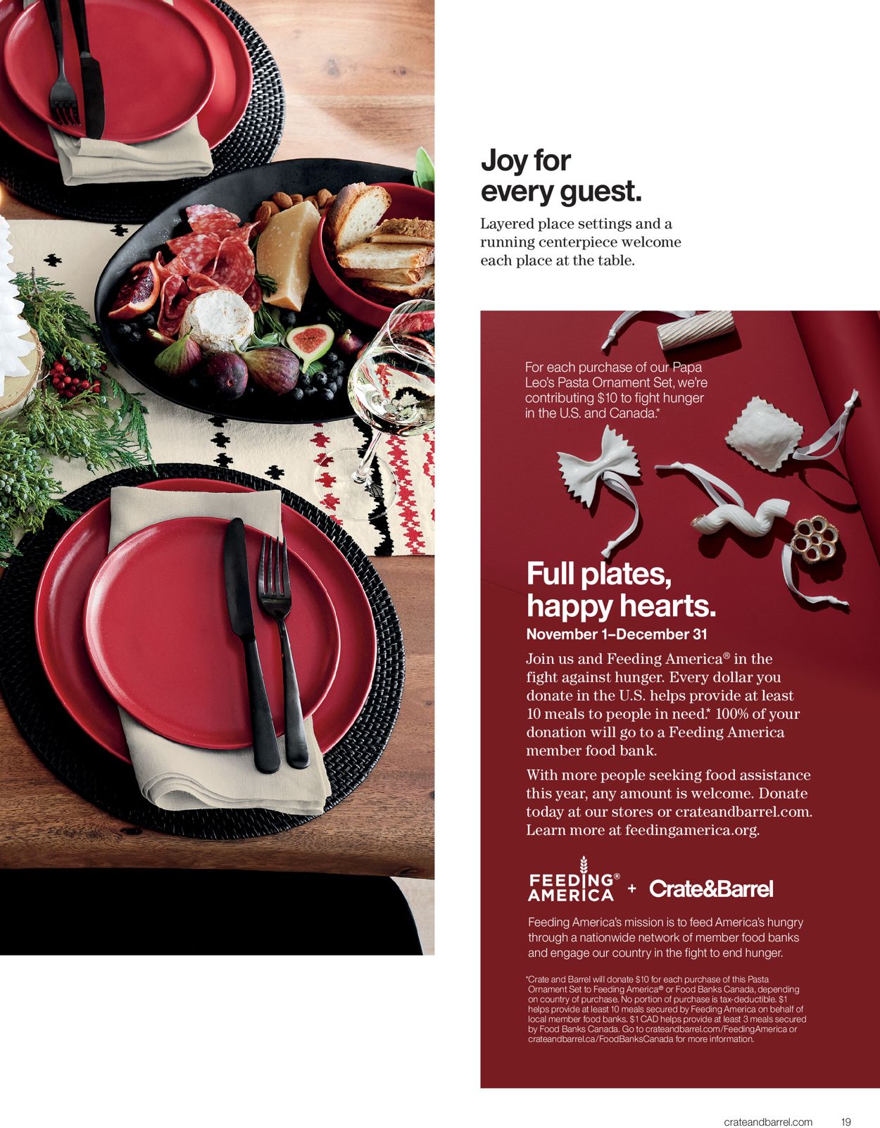 Catalogue Crate & Barrel Holiday2020 from 11/01/2020